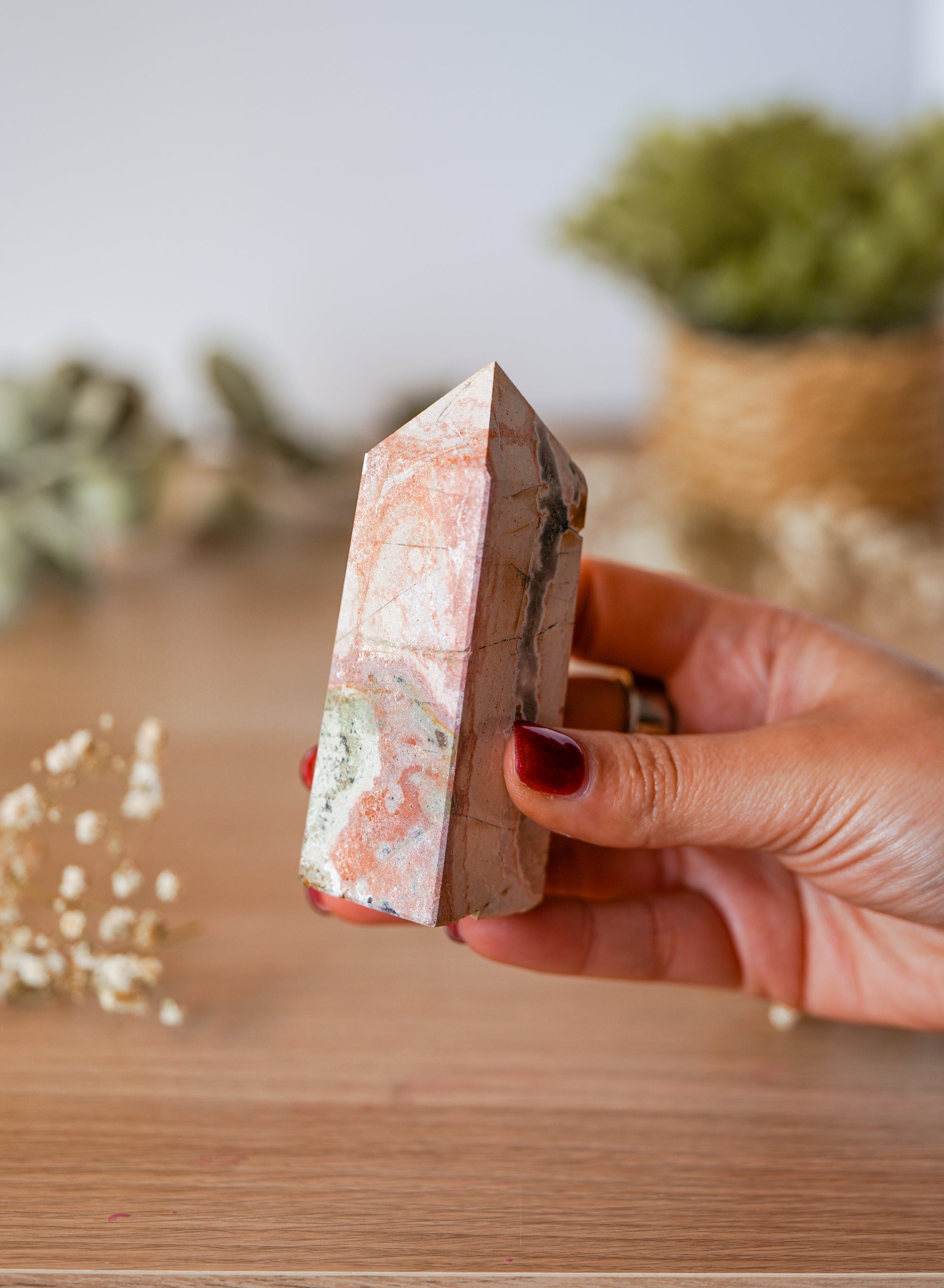 Punta de Jaspe Unicornio