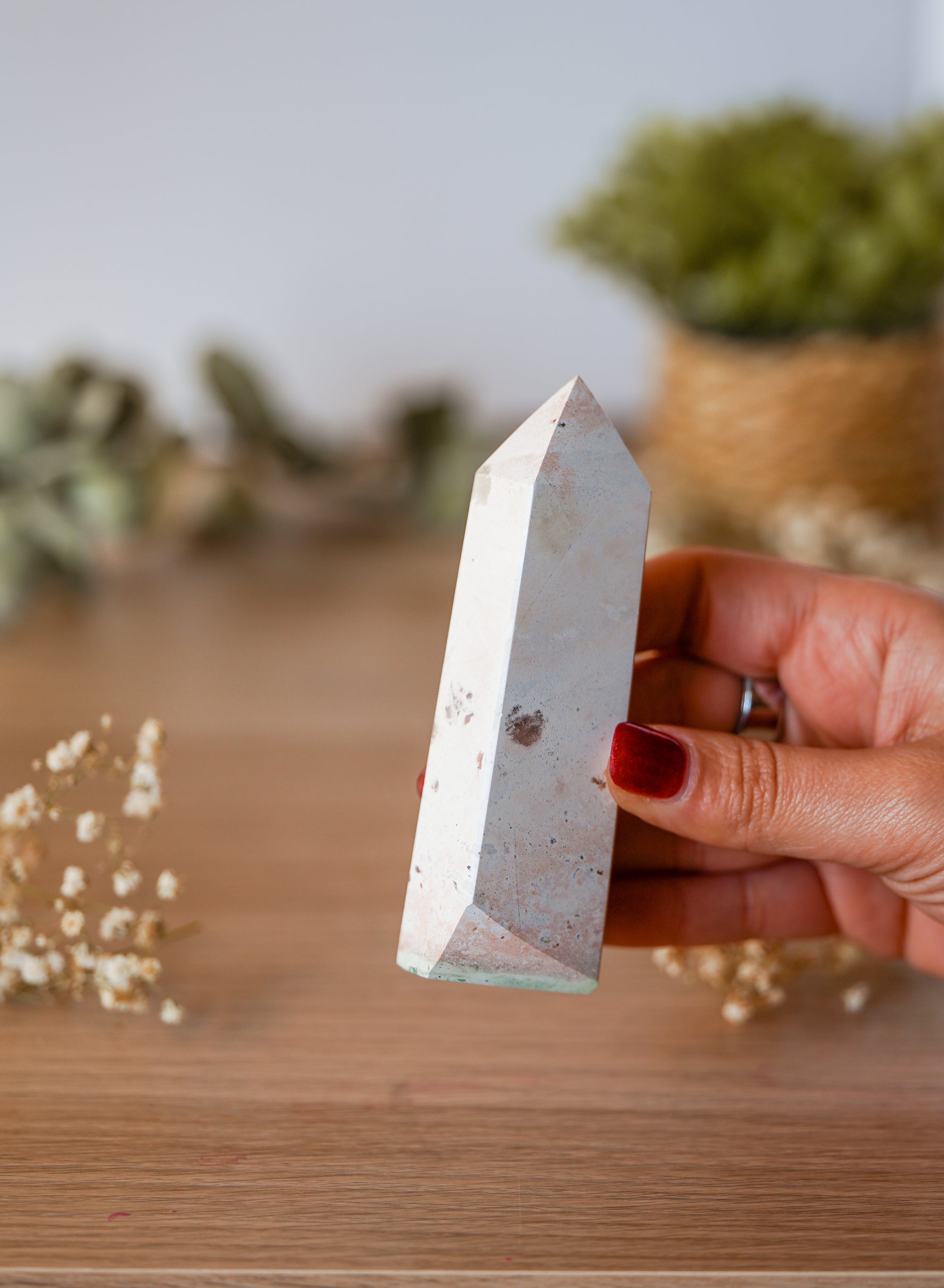 Punta de Jaspe Unicornio