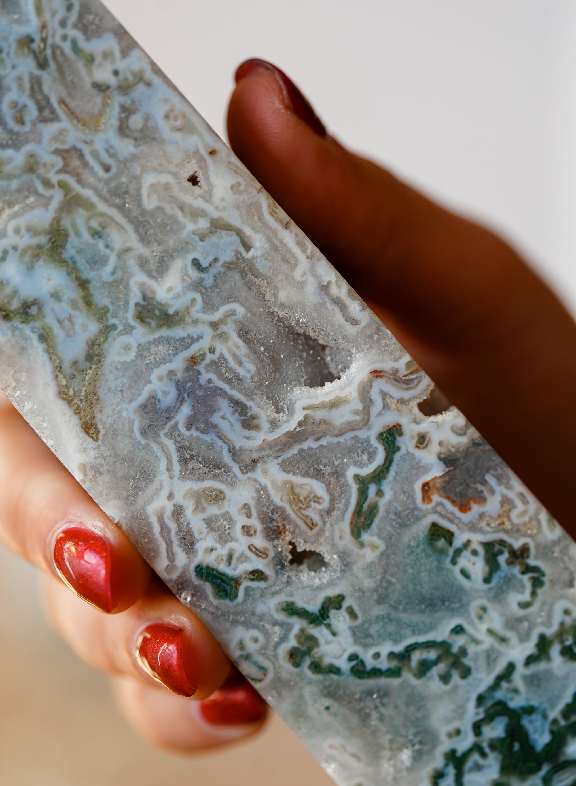 Punta de Ágata Musgosa