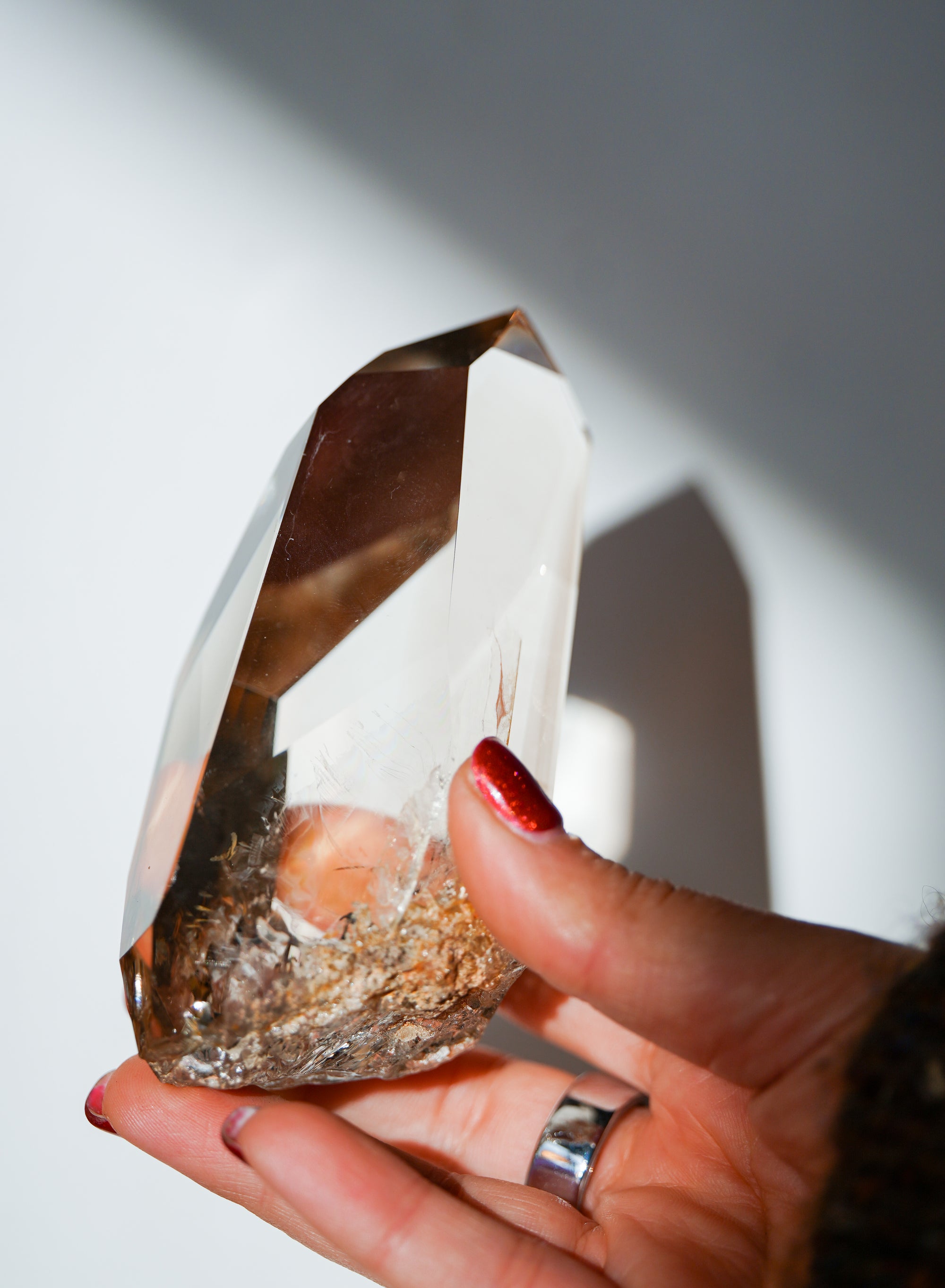 Punta de Citrino Natural Calidad Extra