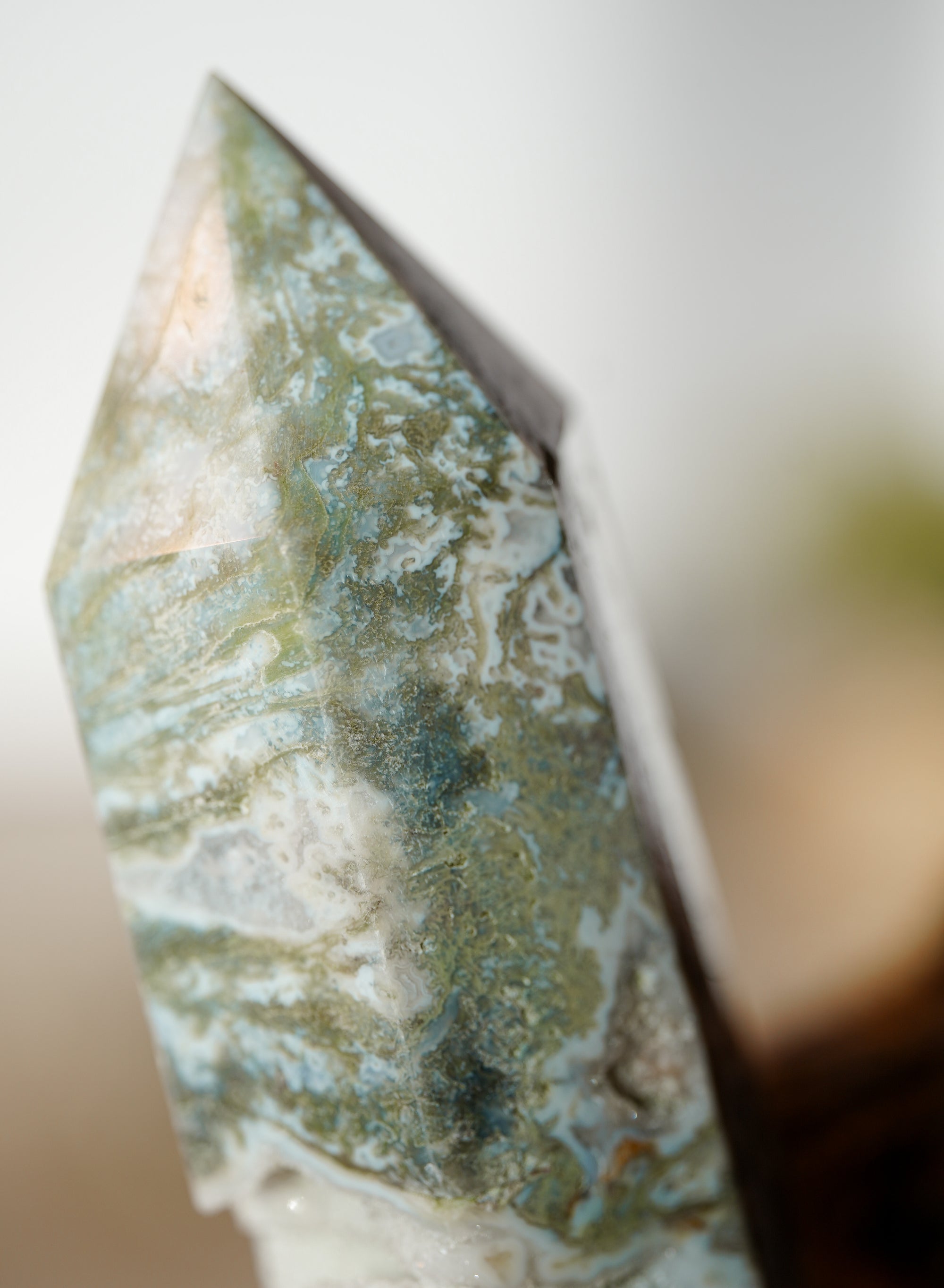 Punta de Ágata Musgosa