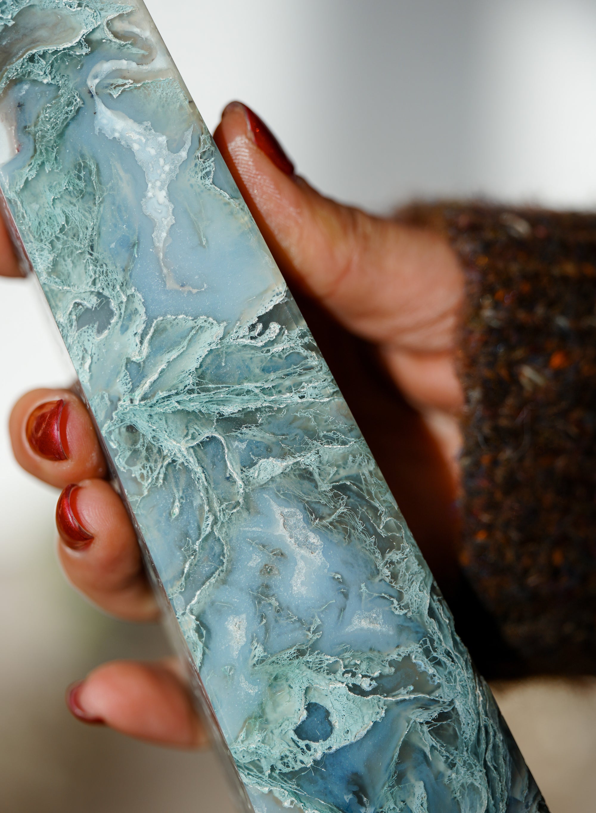 Punta de Ágata Musgosa