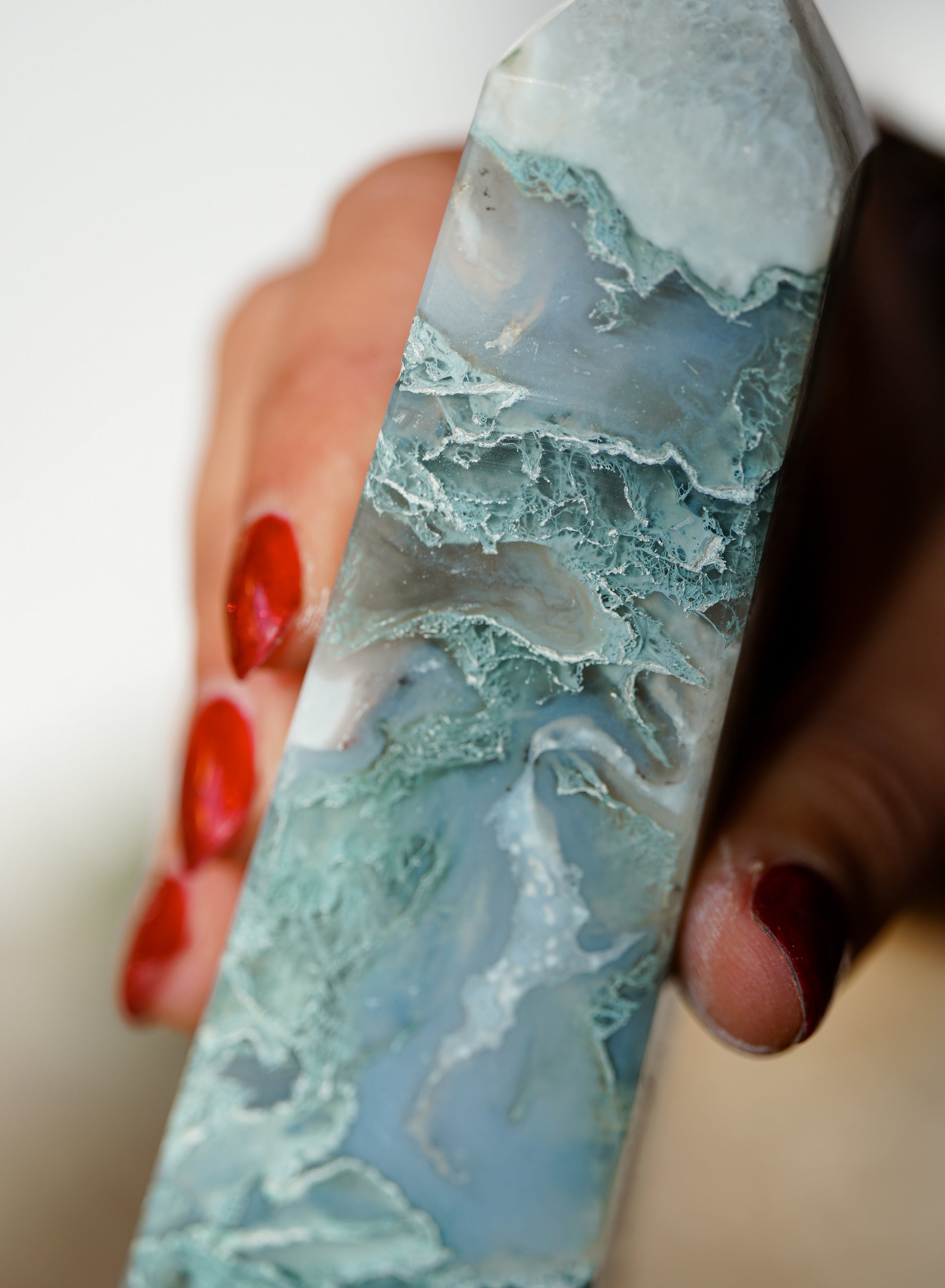 Punta de Ágata Musgosa