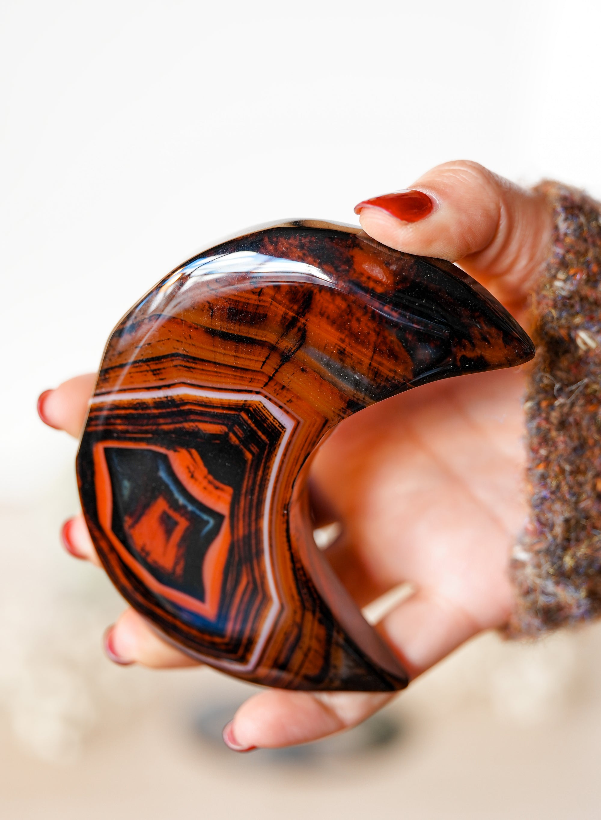 Luna de Ágata Natural