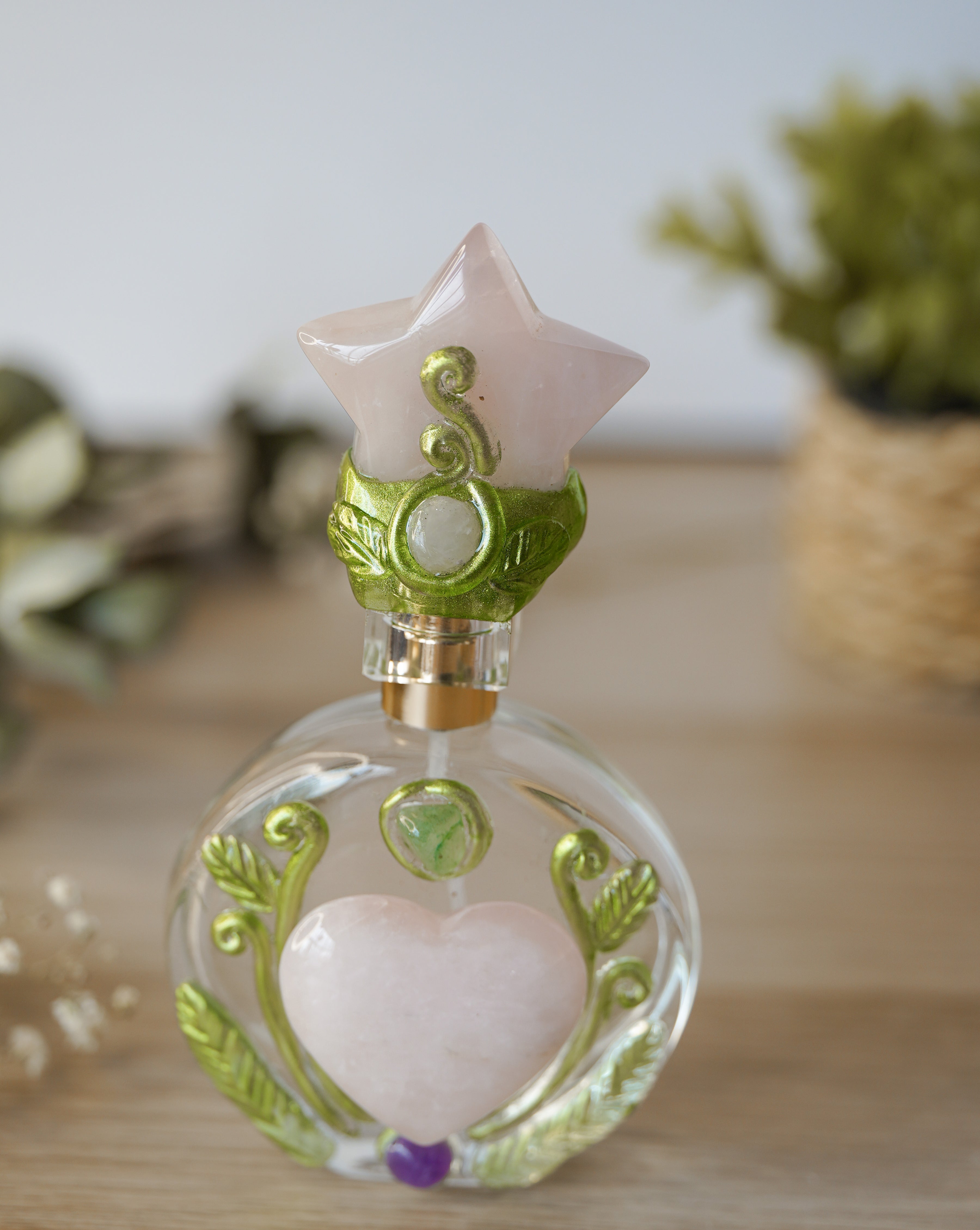 Botellas Rituales con Minerales – Energía, Intención y Magia en Frasco