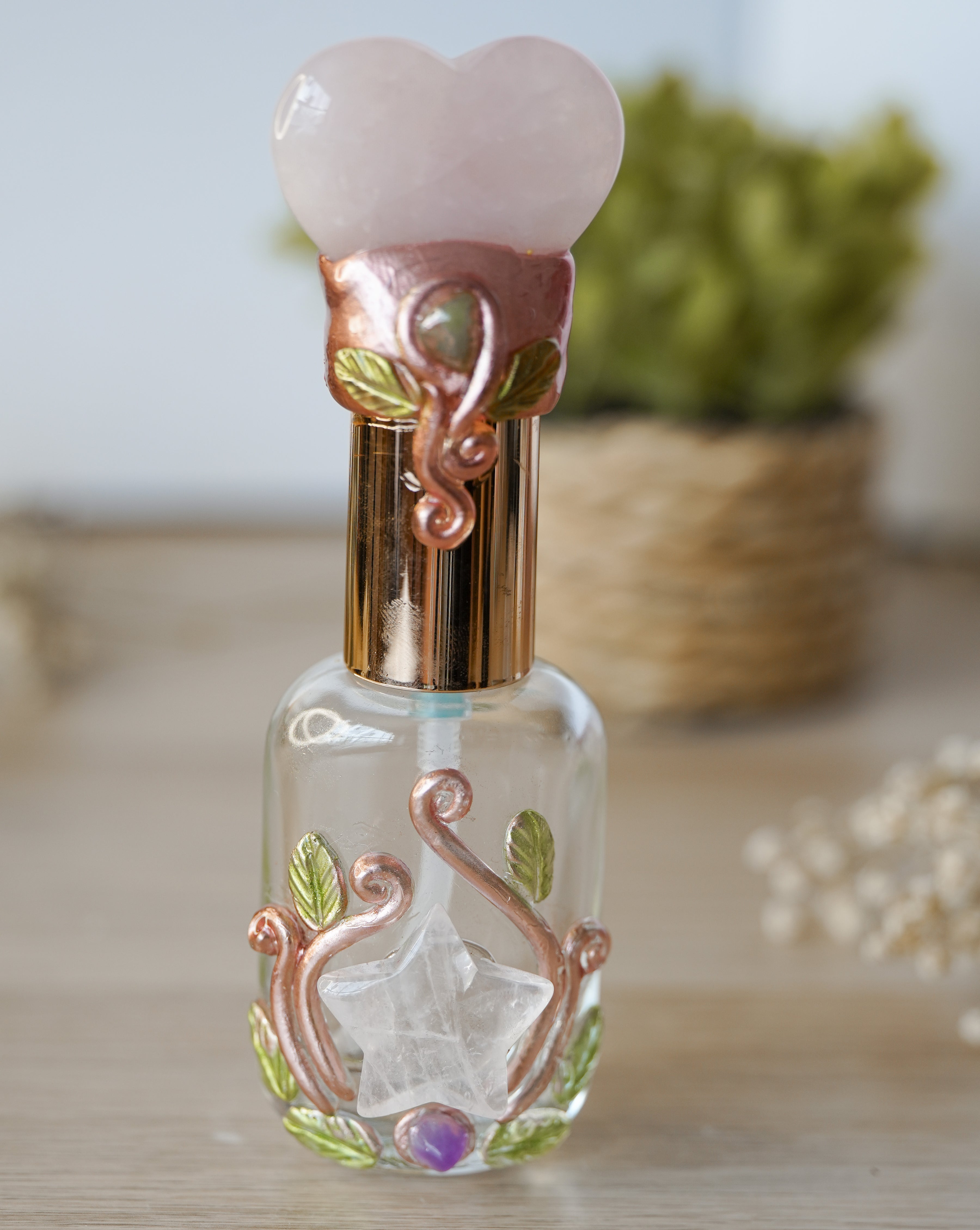 Botellas Rituales con Minerales – Energía, Intención y Magia