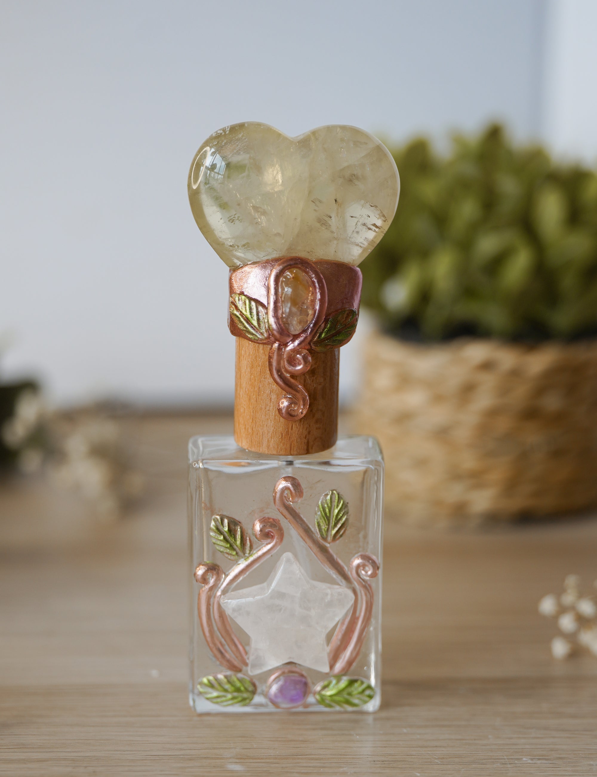 Botellas Rituales con Minerales – Energía, Intención y Magia