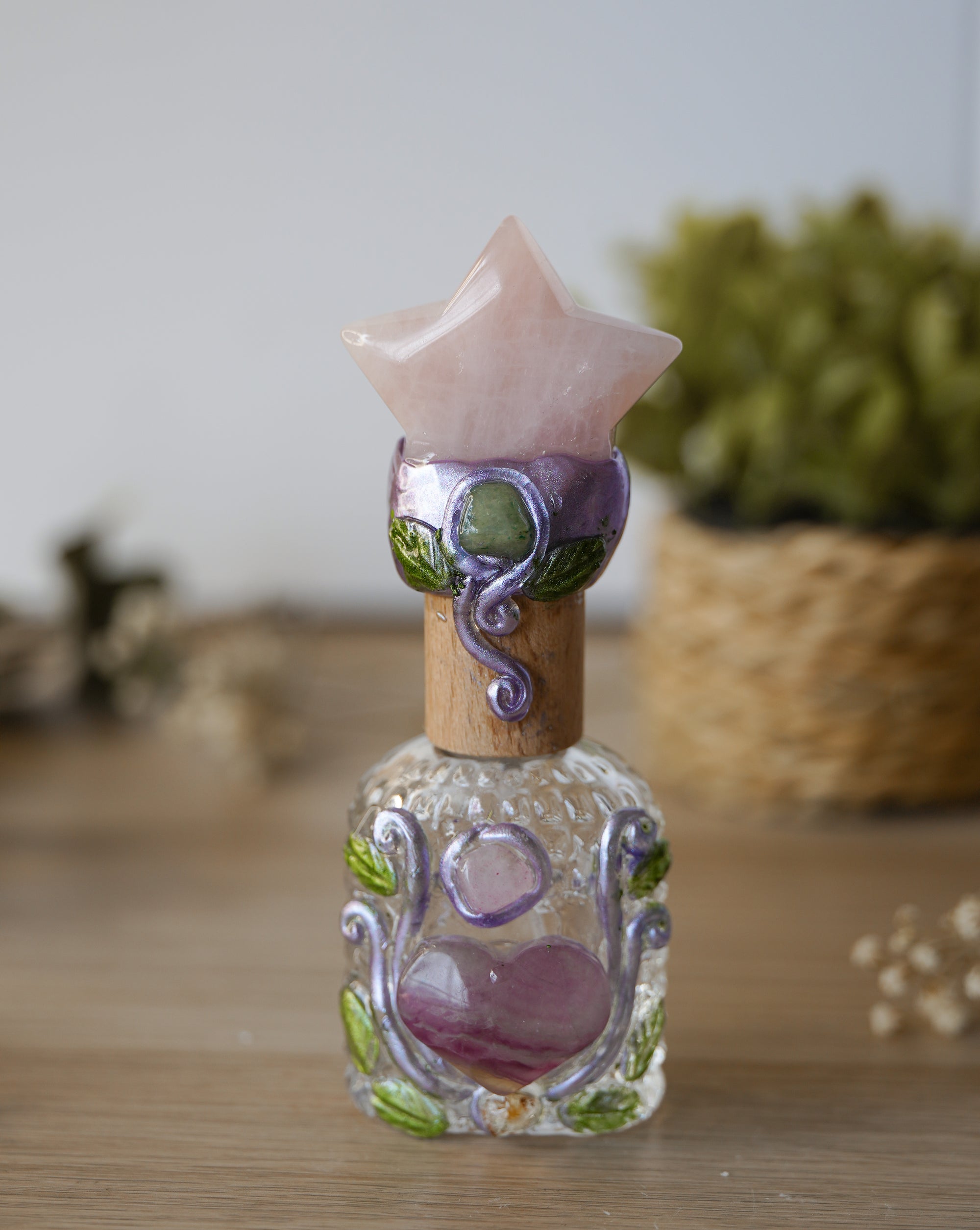 Botellas Rituales con Minerales – Energía, Intención y Magia