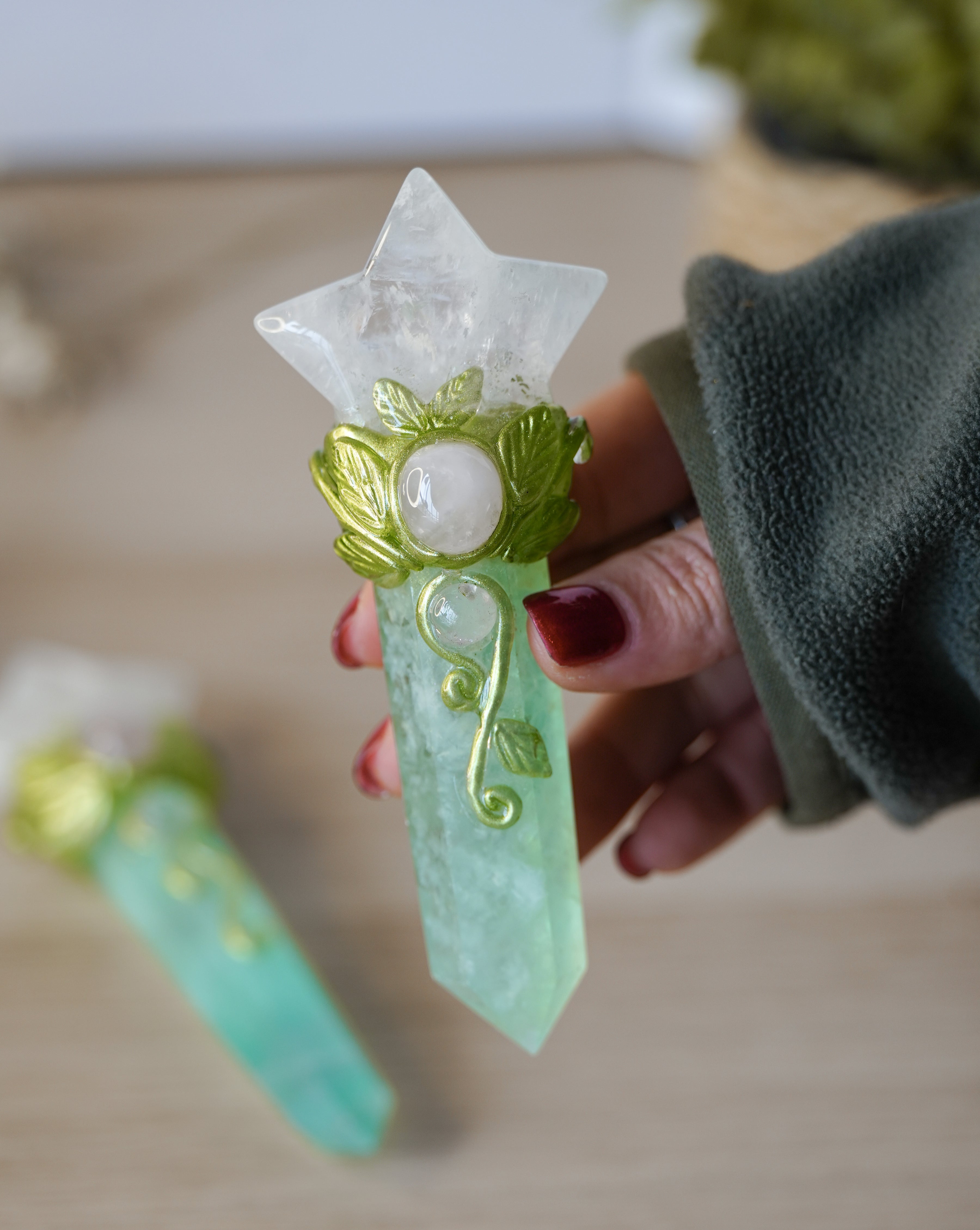 Varita Mineral – Energía, Equilibrio y Canalización de Luz Pequeña