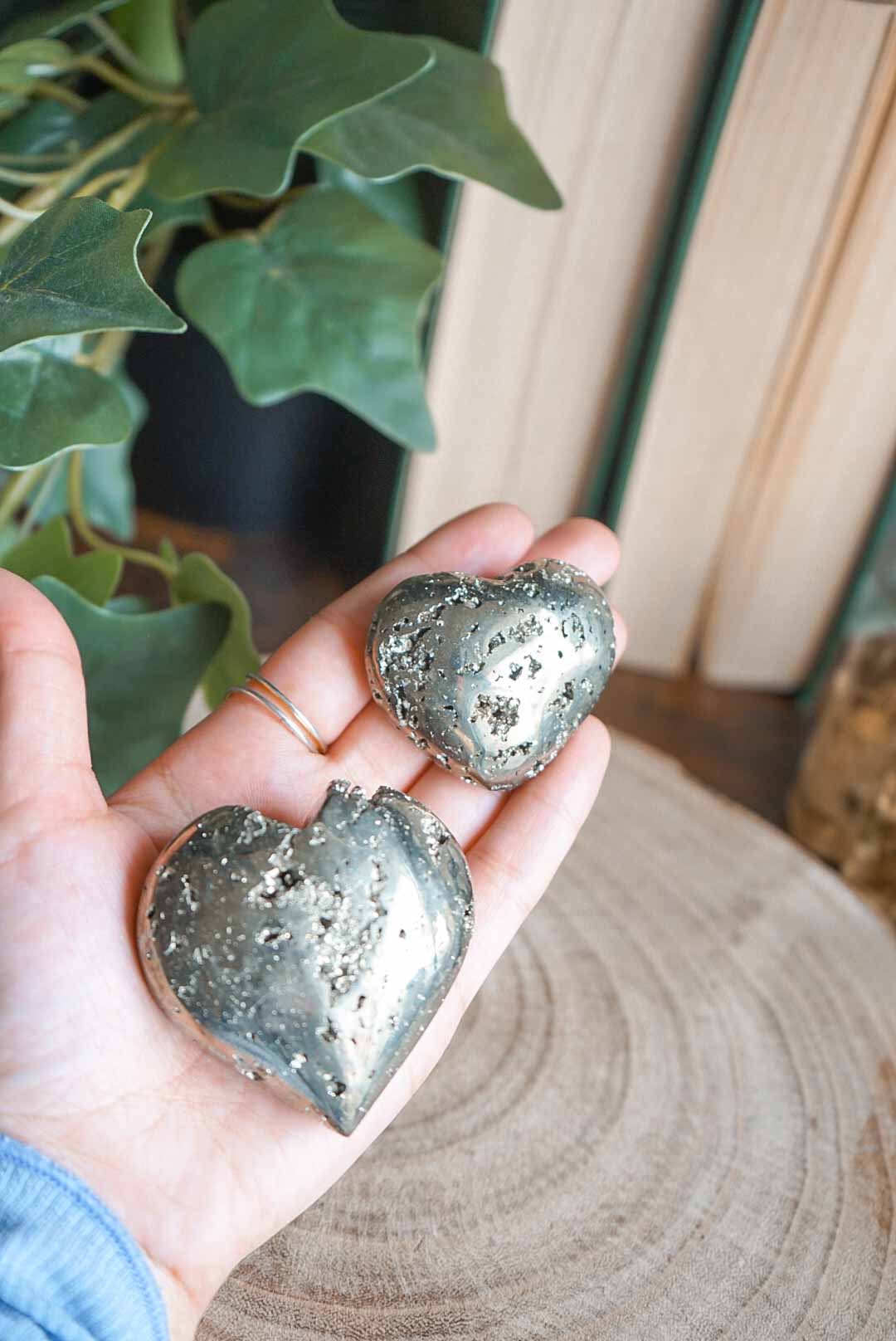 Corazón de pirita