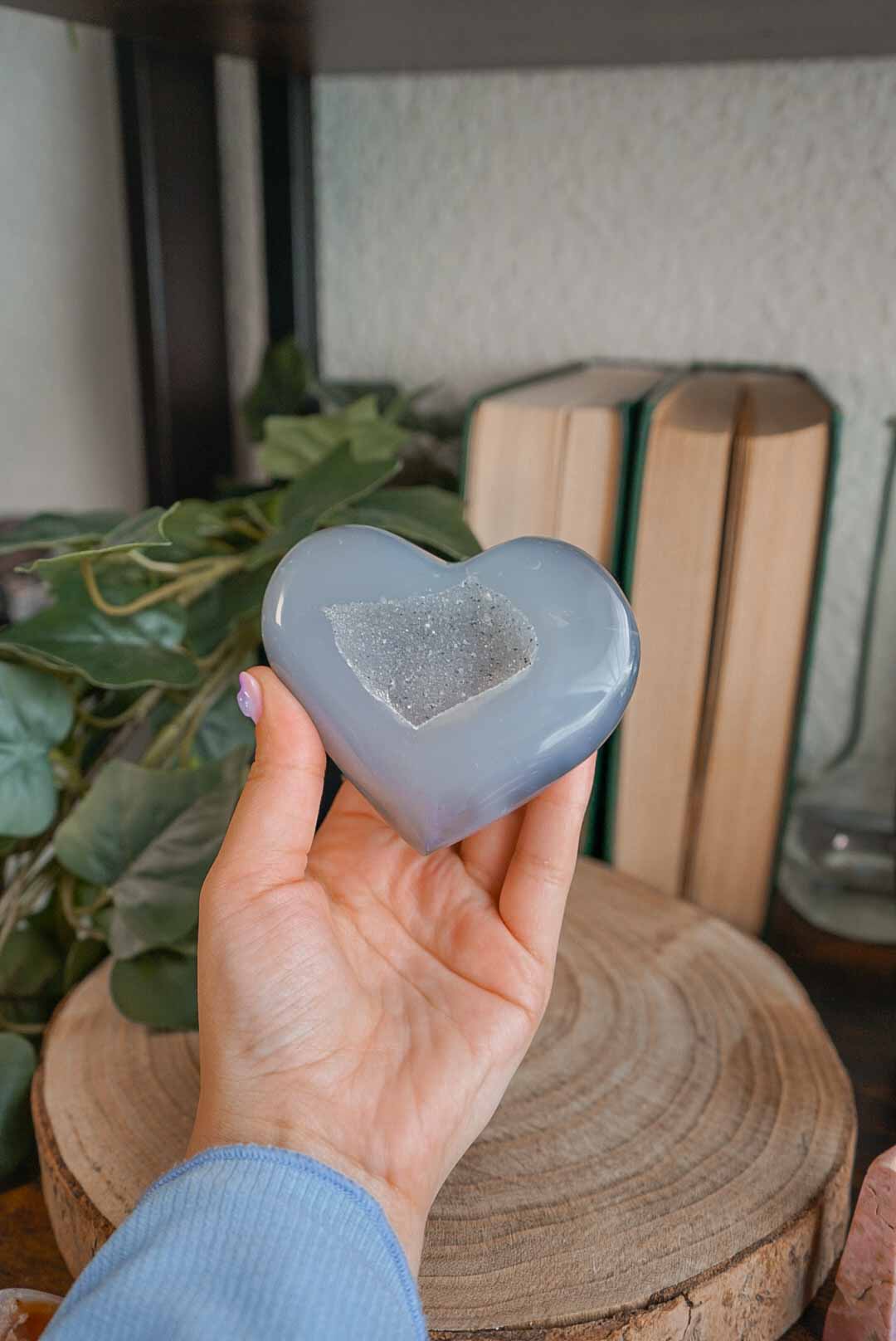 Corazón de ágata