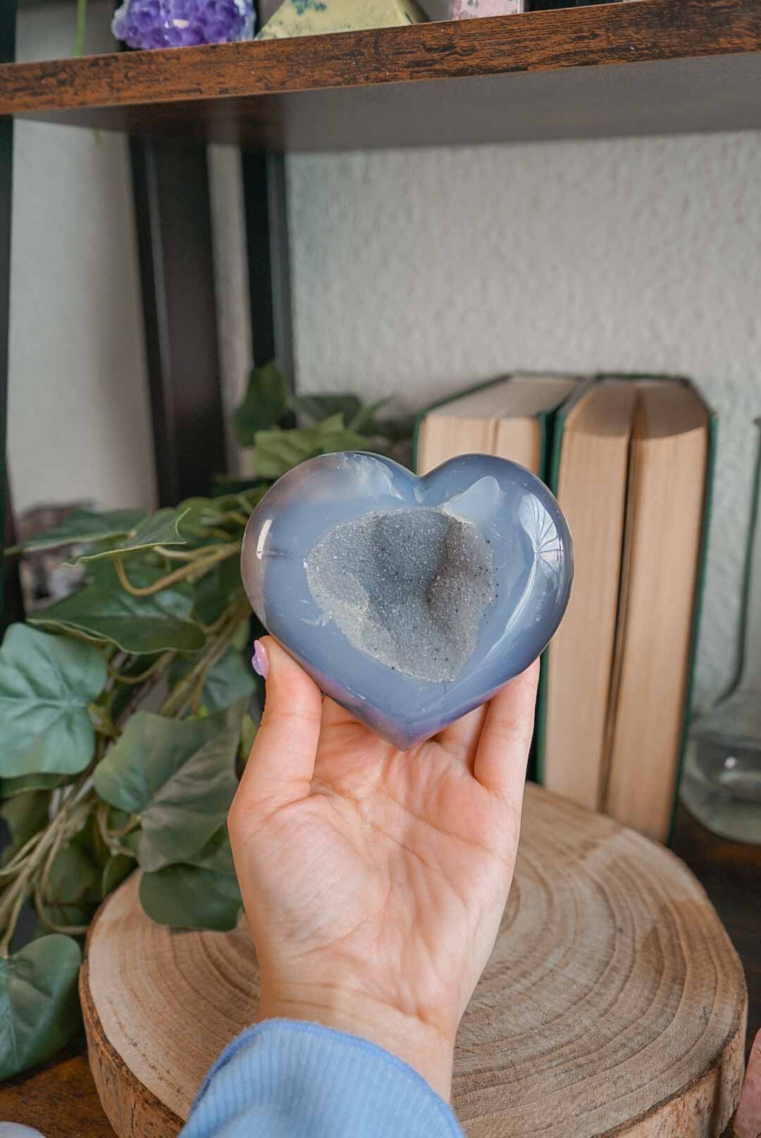 Corazón de ágata