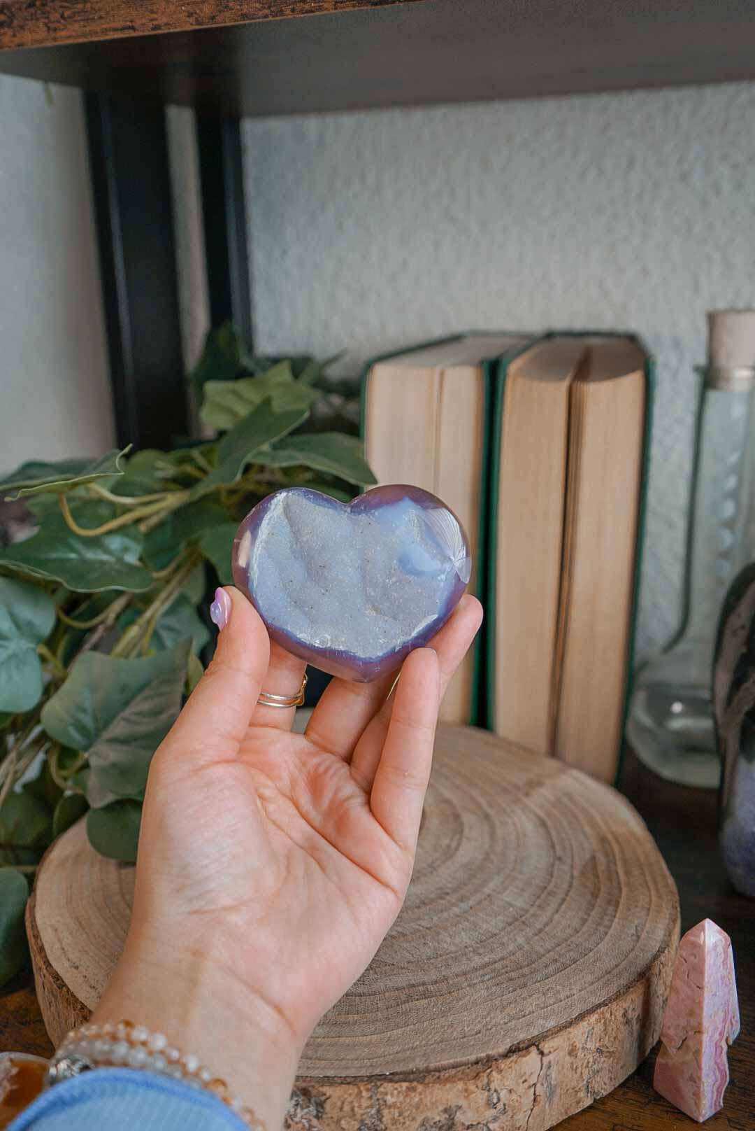 Corazón de ágata