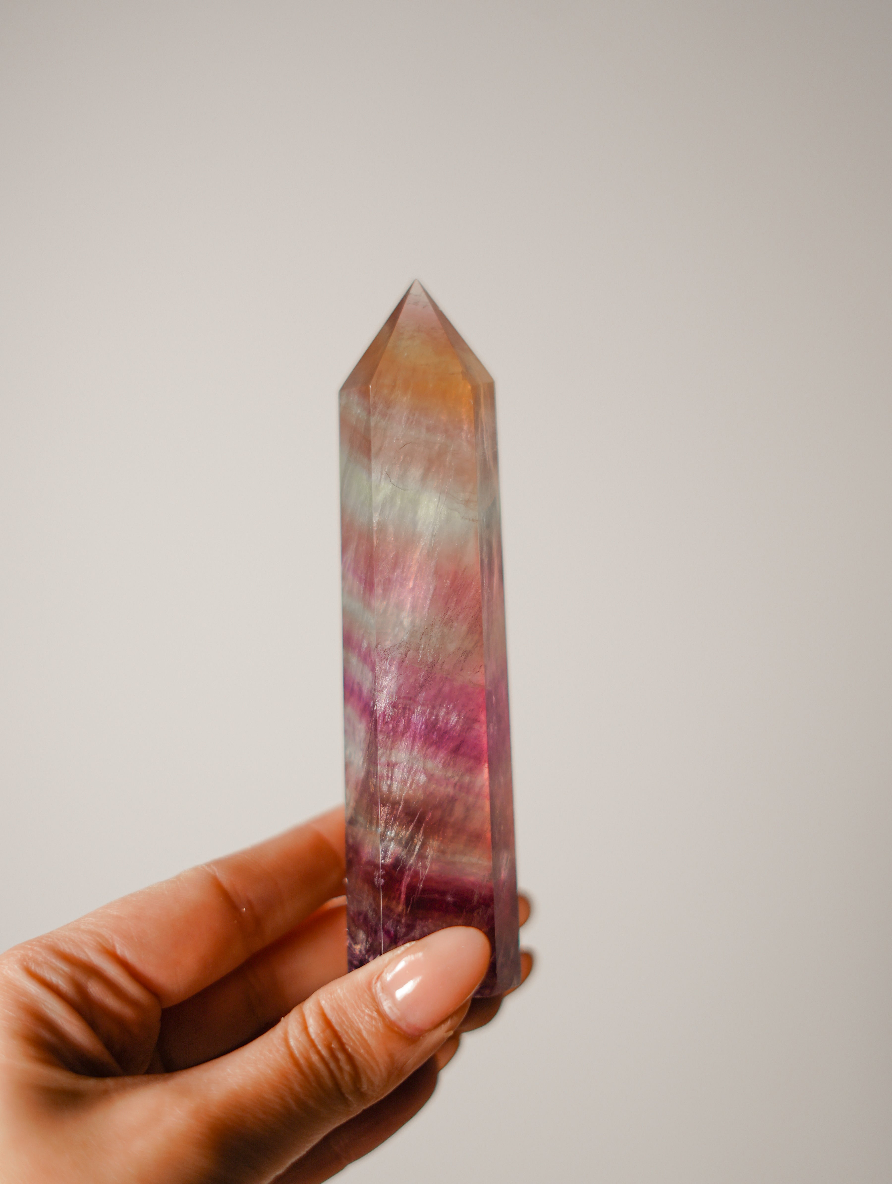 Punta de Fluorita Candy