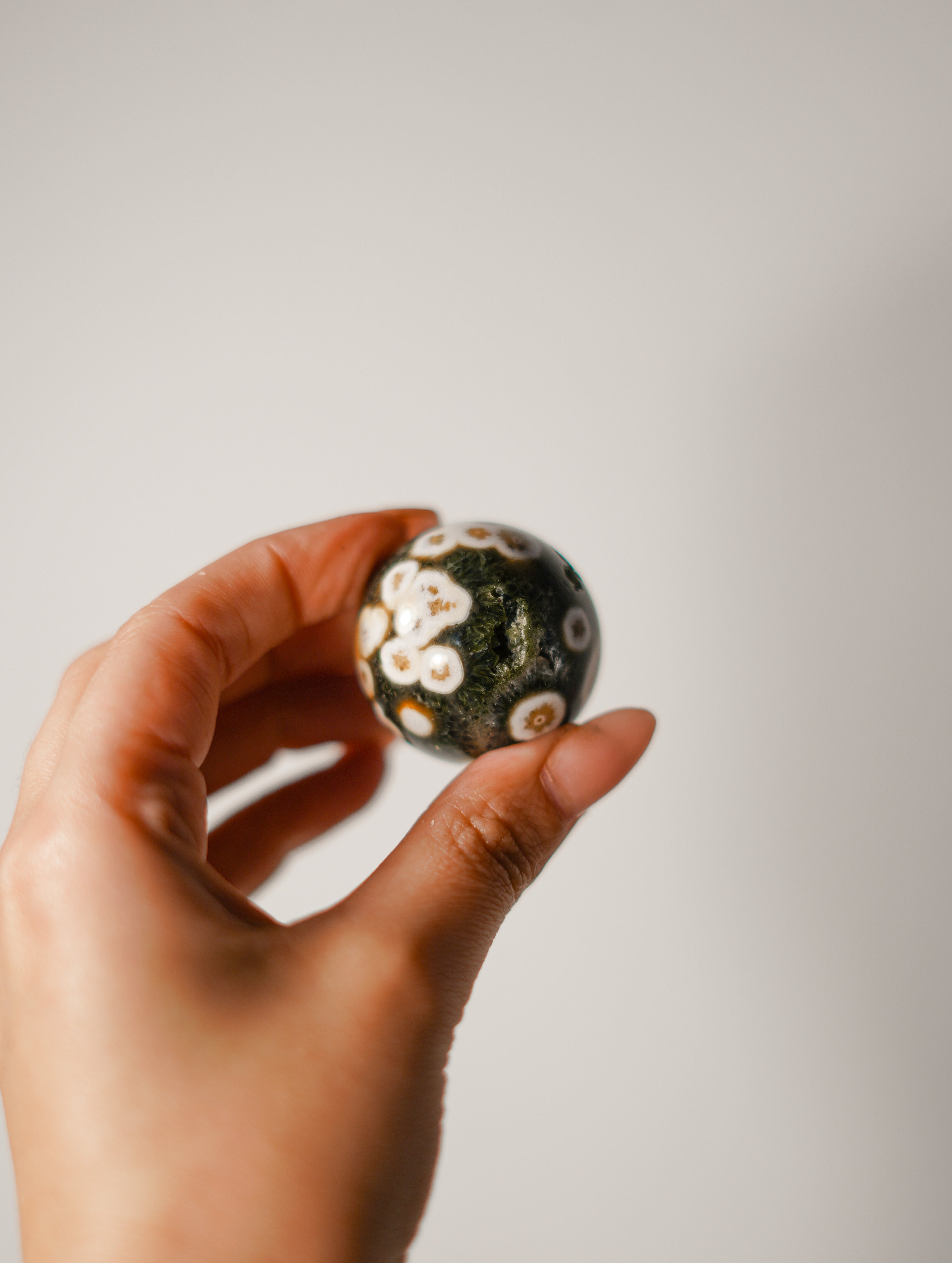 Esfera de Jaspe Océano  – Calidad Extra