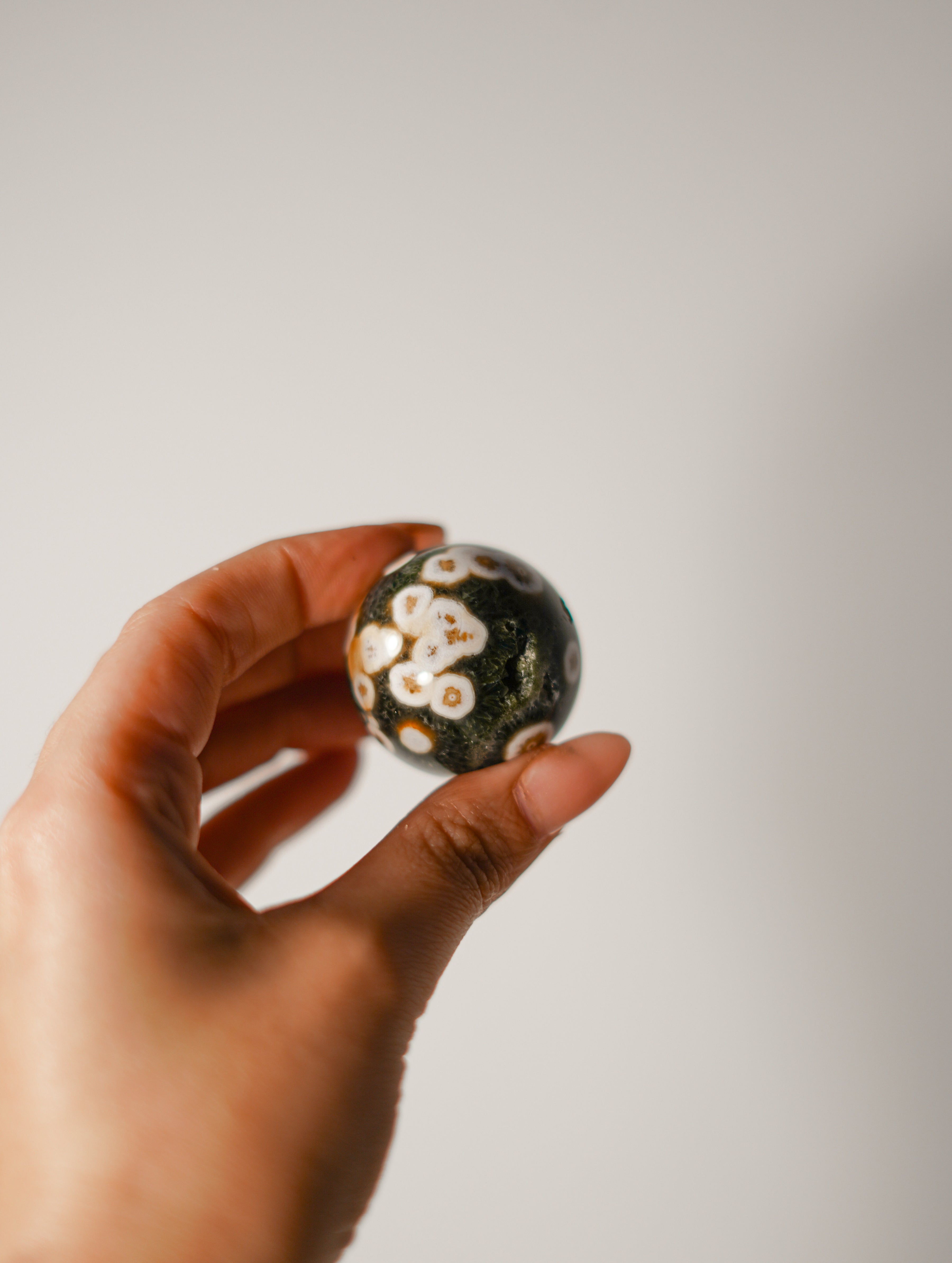 Esfera de Jaspe Océano  – Calidad Extra
