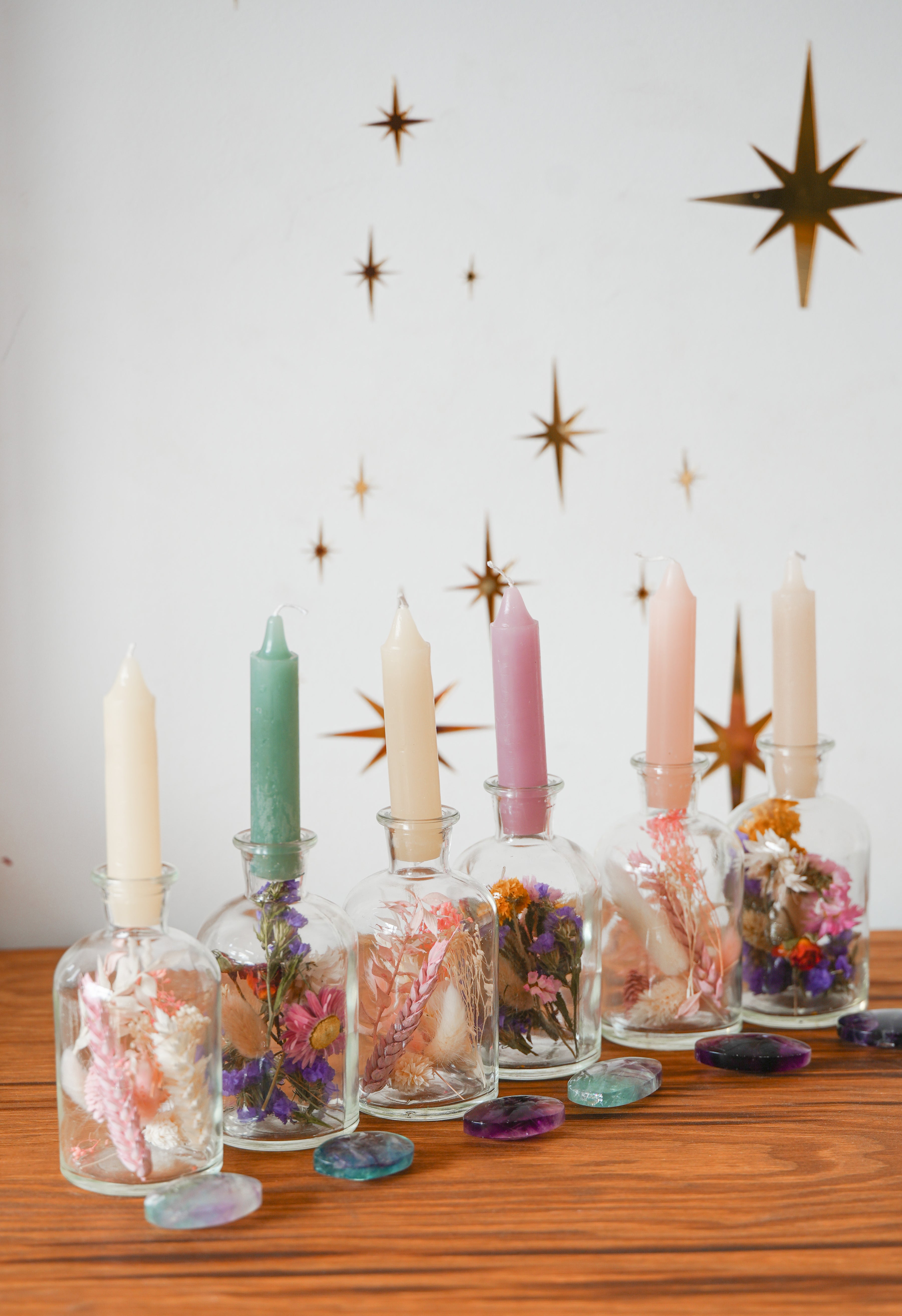 Ritual de Calma y Claridad con Fluorita y Flores
