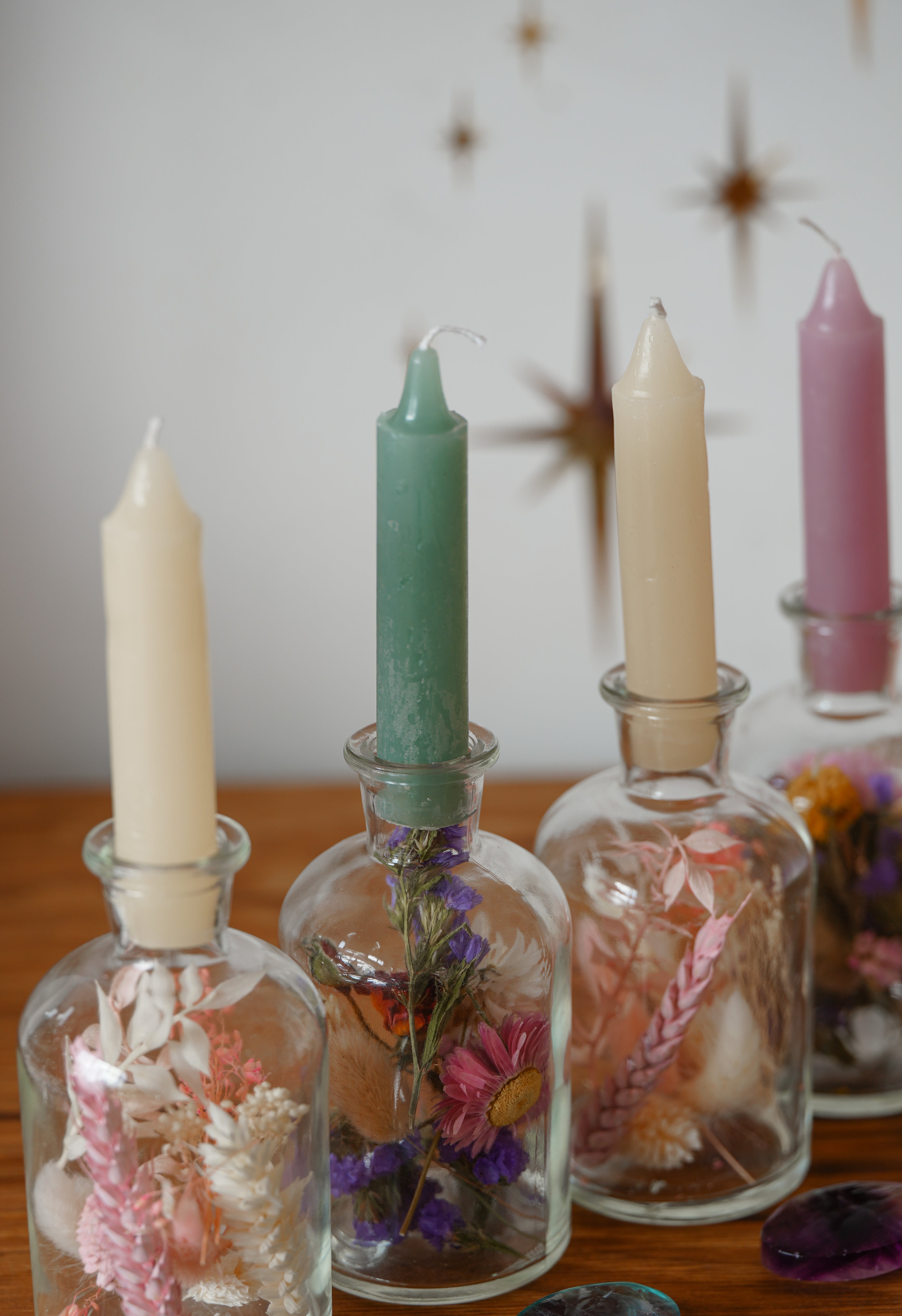 Ritual de Calma y Claridad con Fluorita y Flores