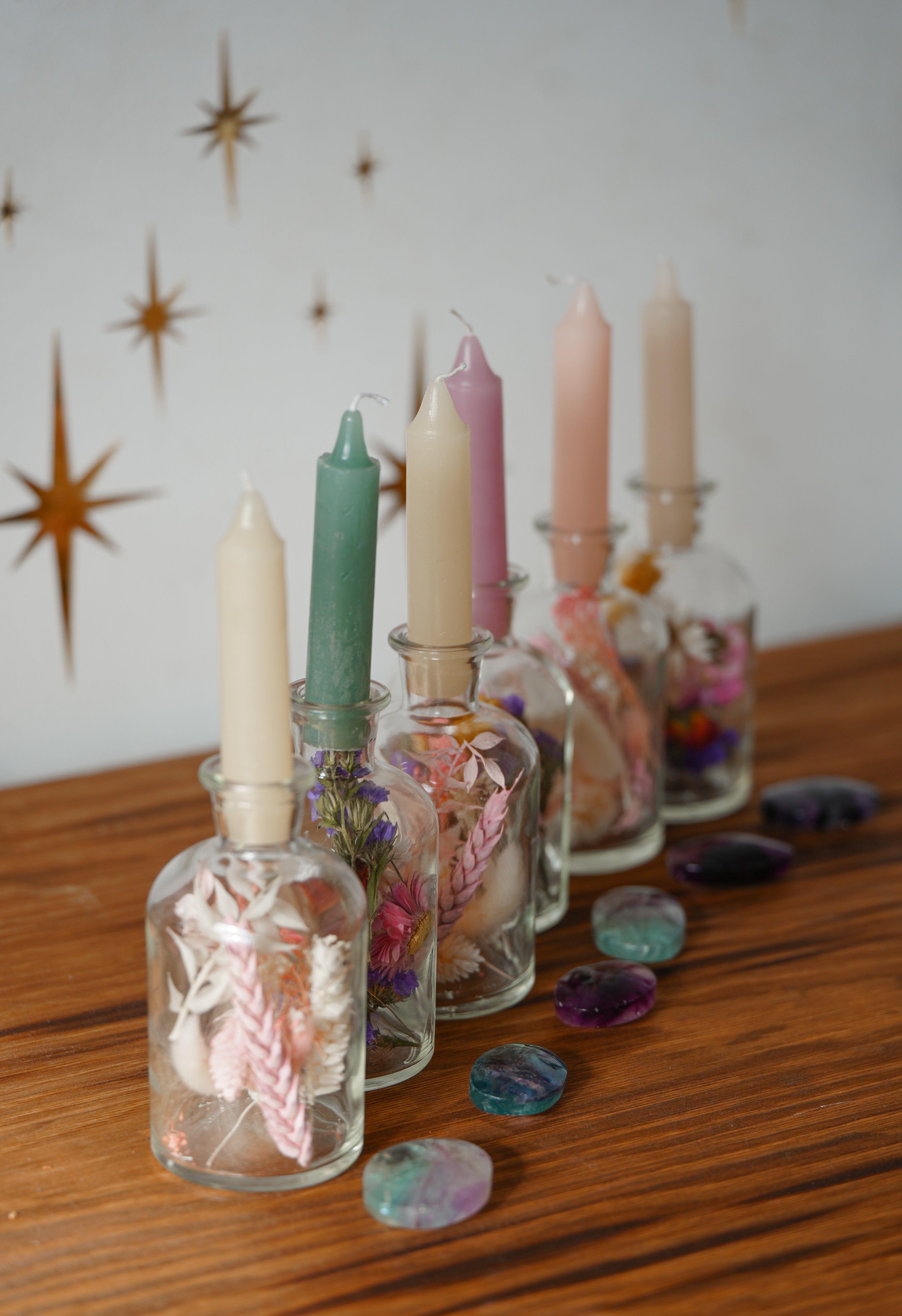 Ritual de Calma y Claridad con Fluorita y Flores