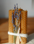 Pack Ritual de Velas: Miel, Palo Santo y Lavanda