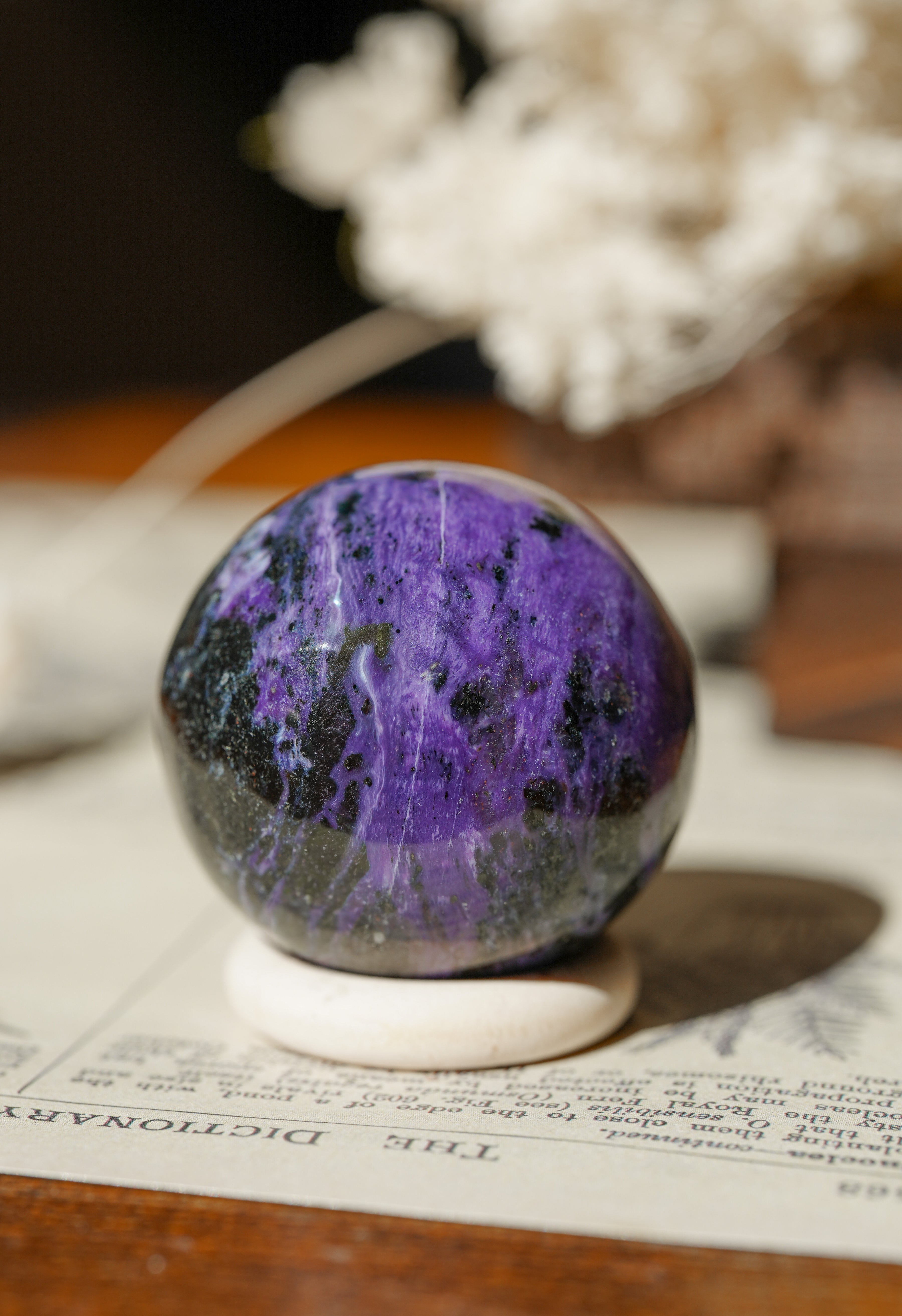 Esfera de Charoíta Natural · Calidad Extra