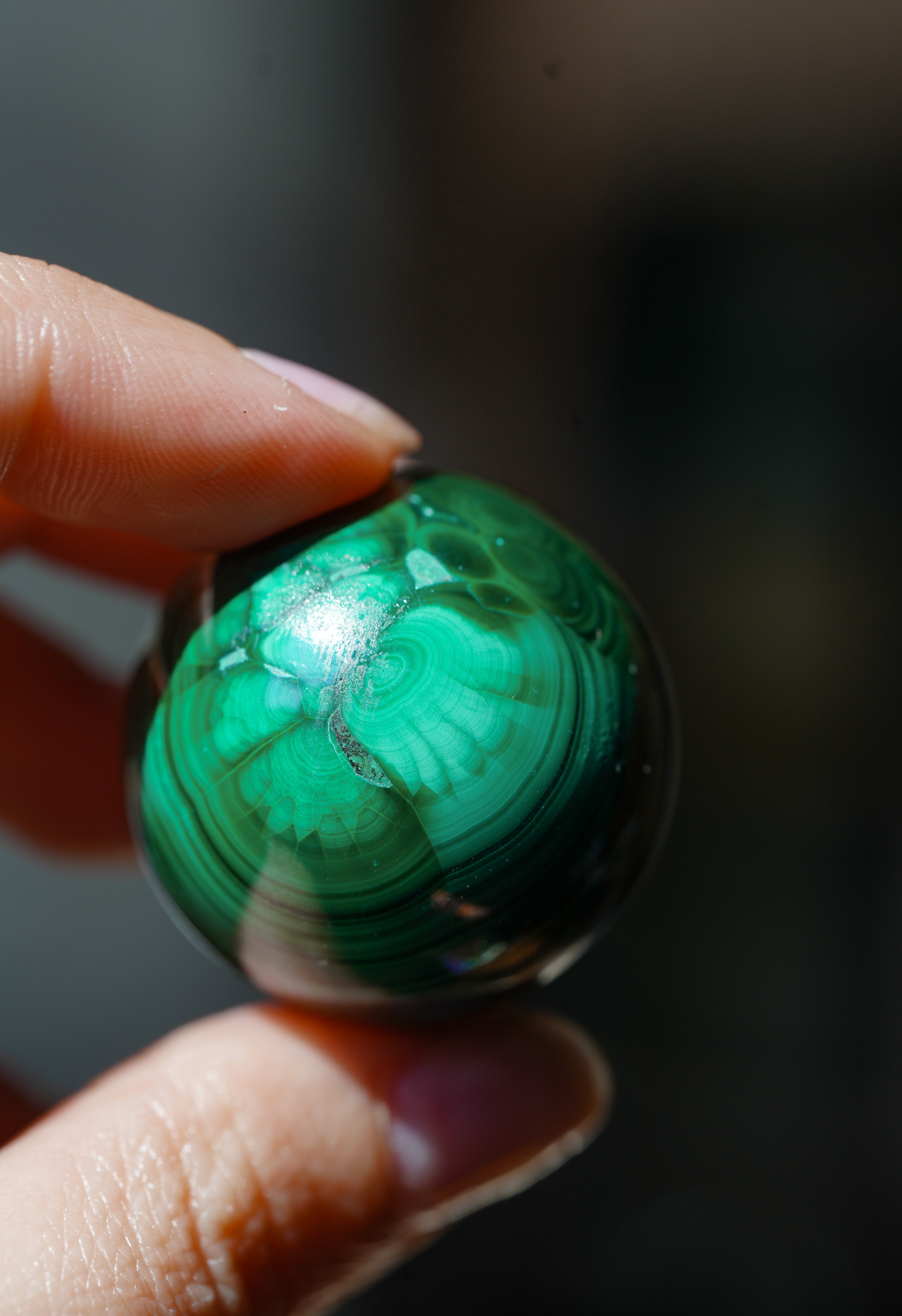 Esfera de Malaquita Calidad Extra