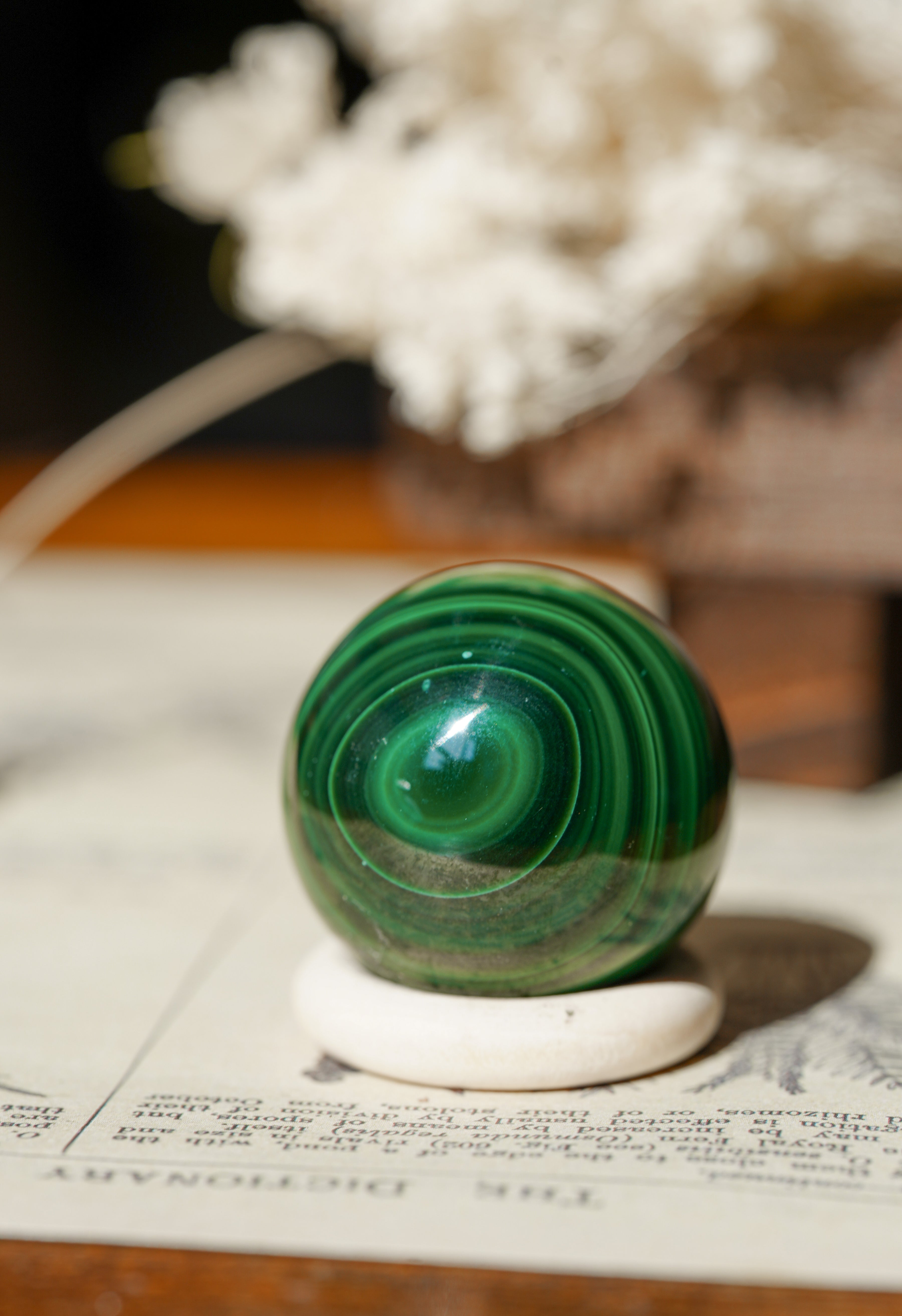 Esfera de Malaquita Calidad Extra