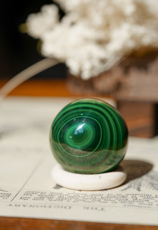 Esfera de Malaquita Calidad Extra