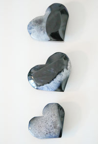 Corazón de Ágata Negra – Protección y estabilidad emocional