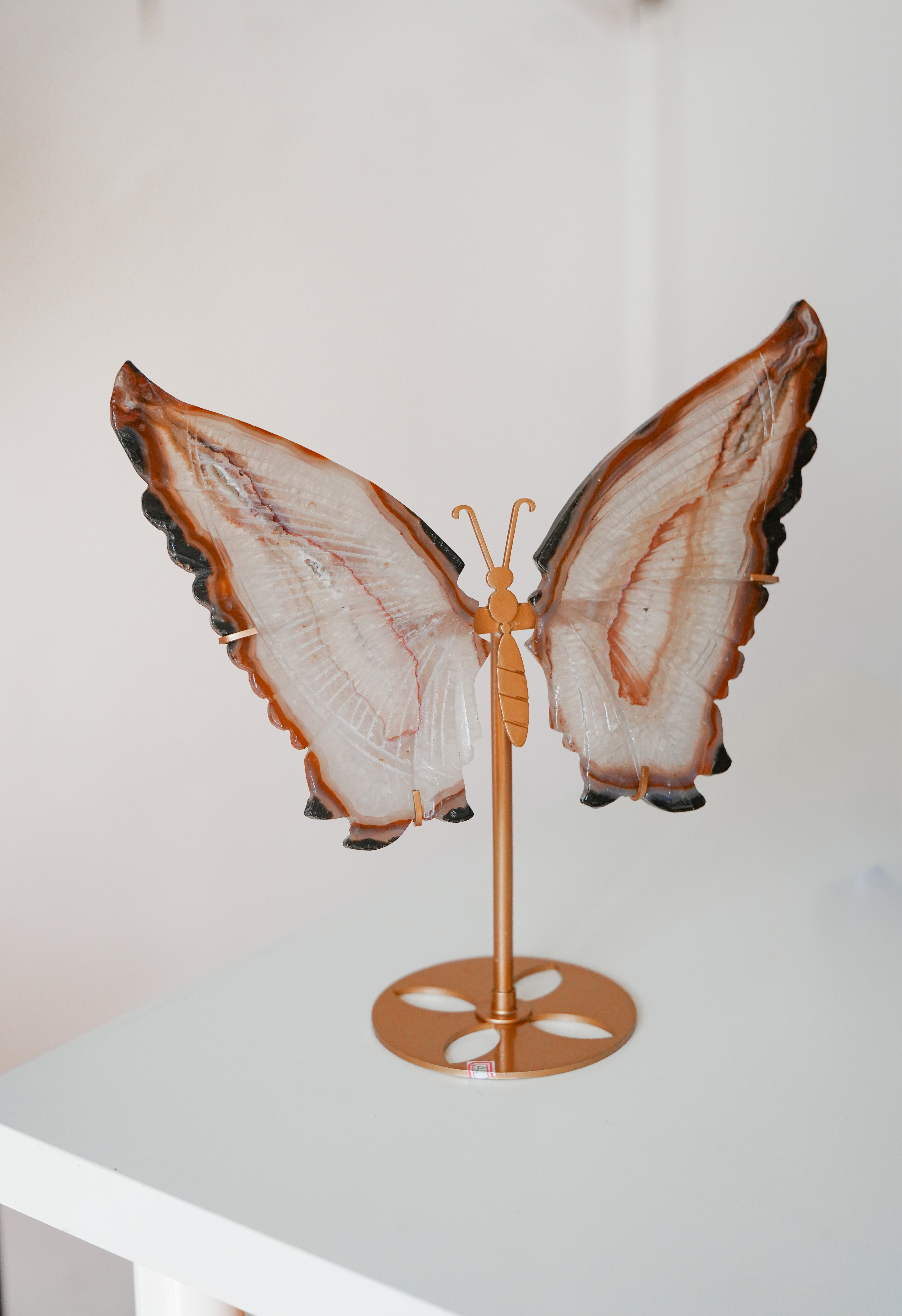 Mariposas de Ágata Grandes  – Transformación y equilibrio