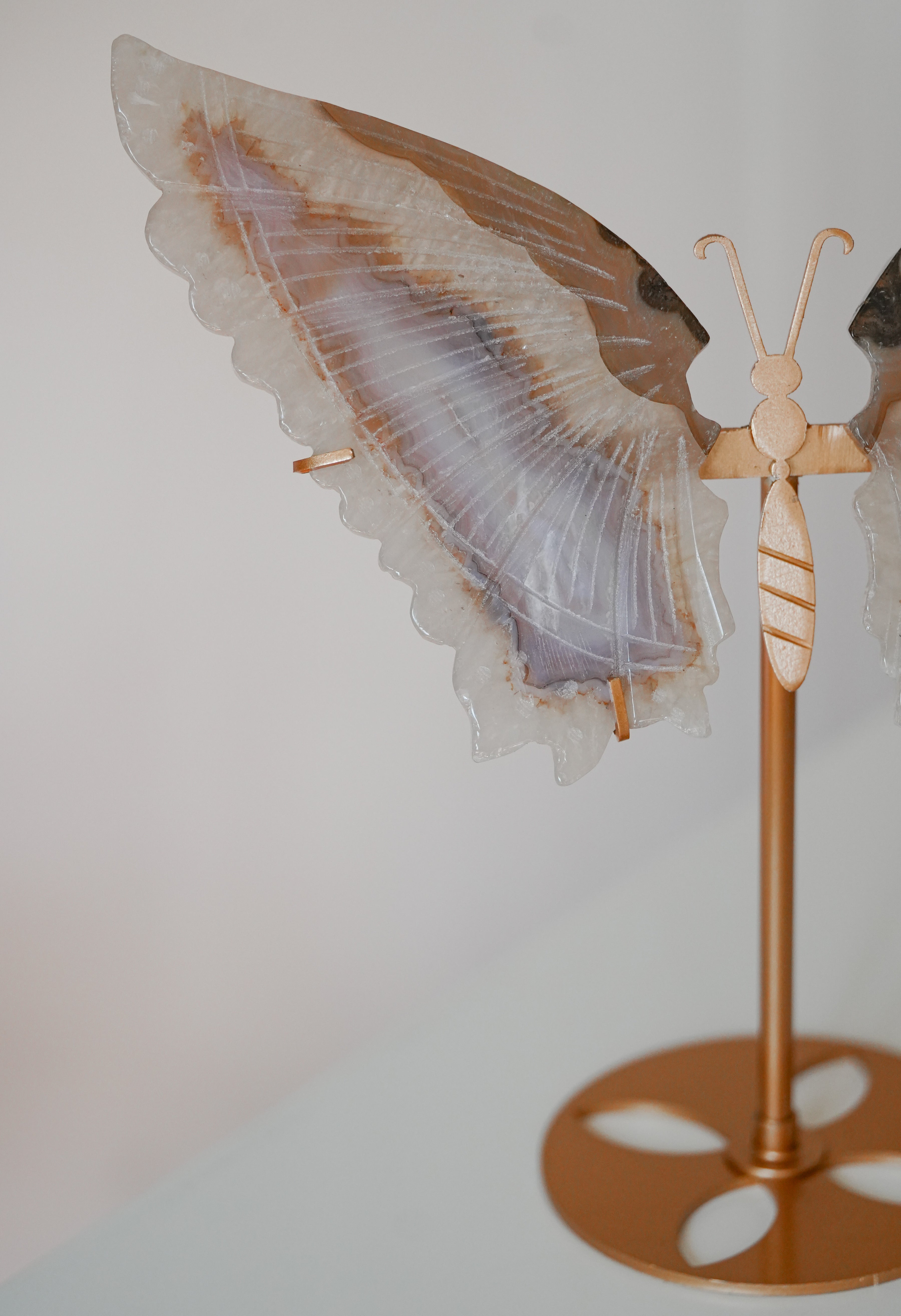 Mariposas de Ágata Grandes  – Transformación y equilibrio