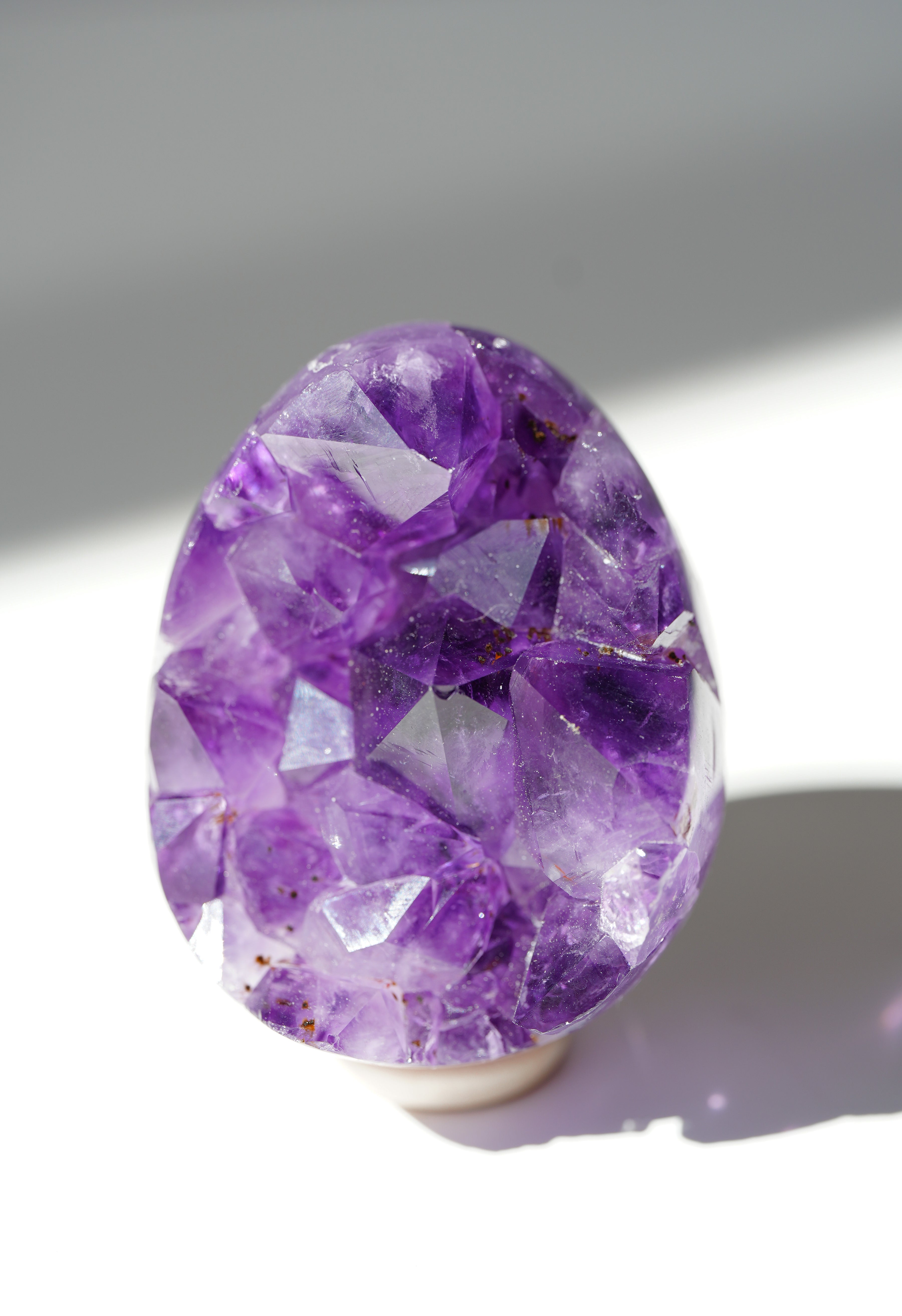 Huevo drusa de Amatista calidad extra