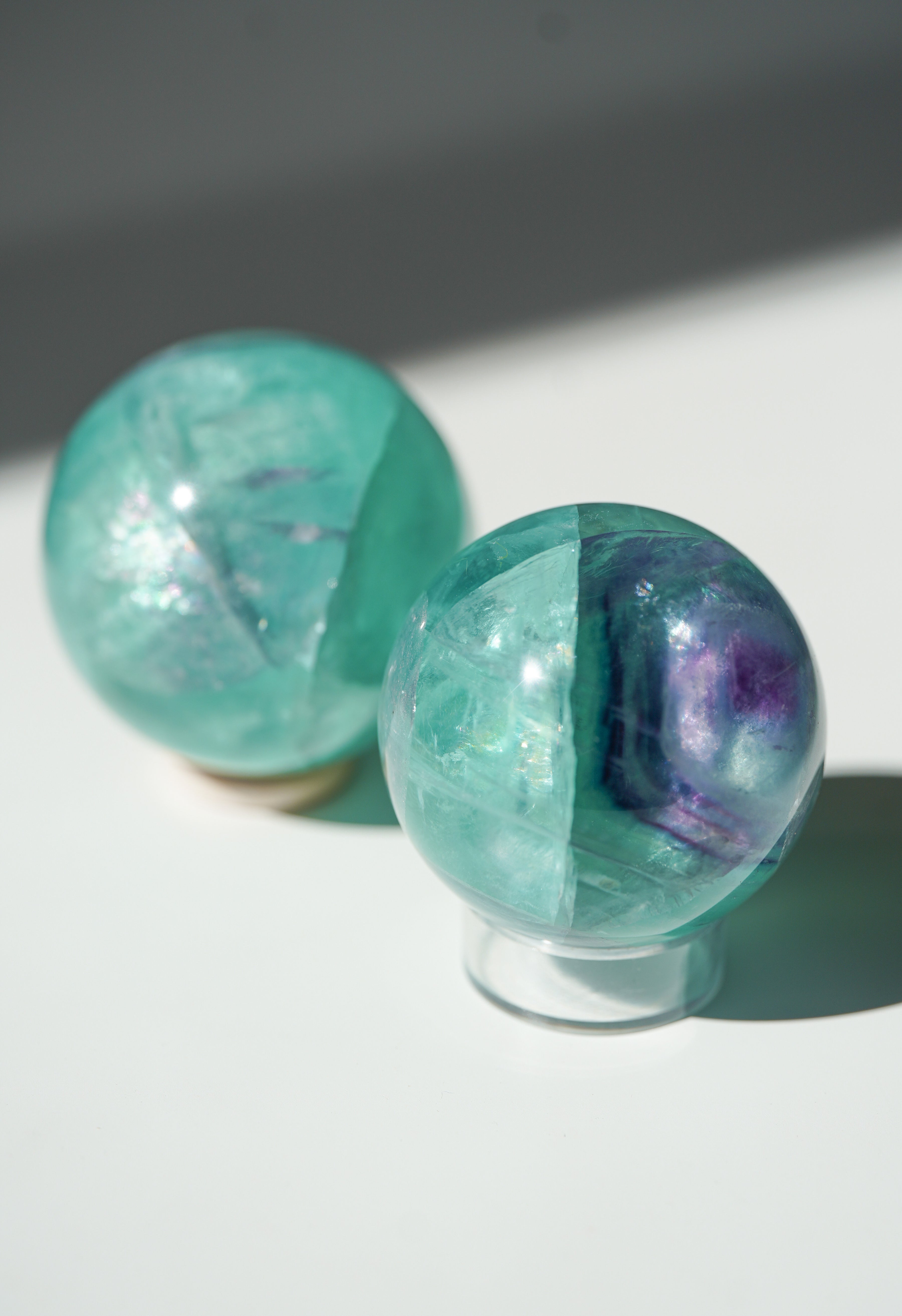 Esfera de Fluorita Arcoíris