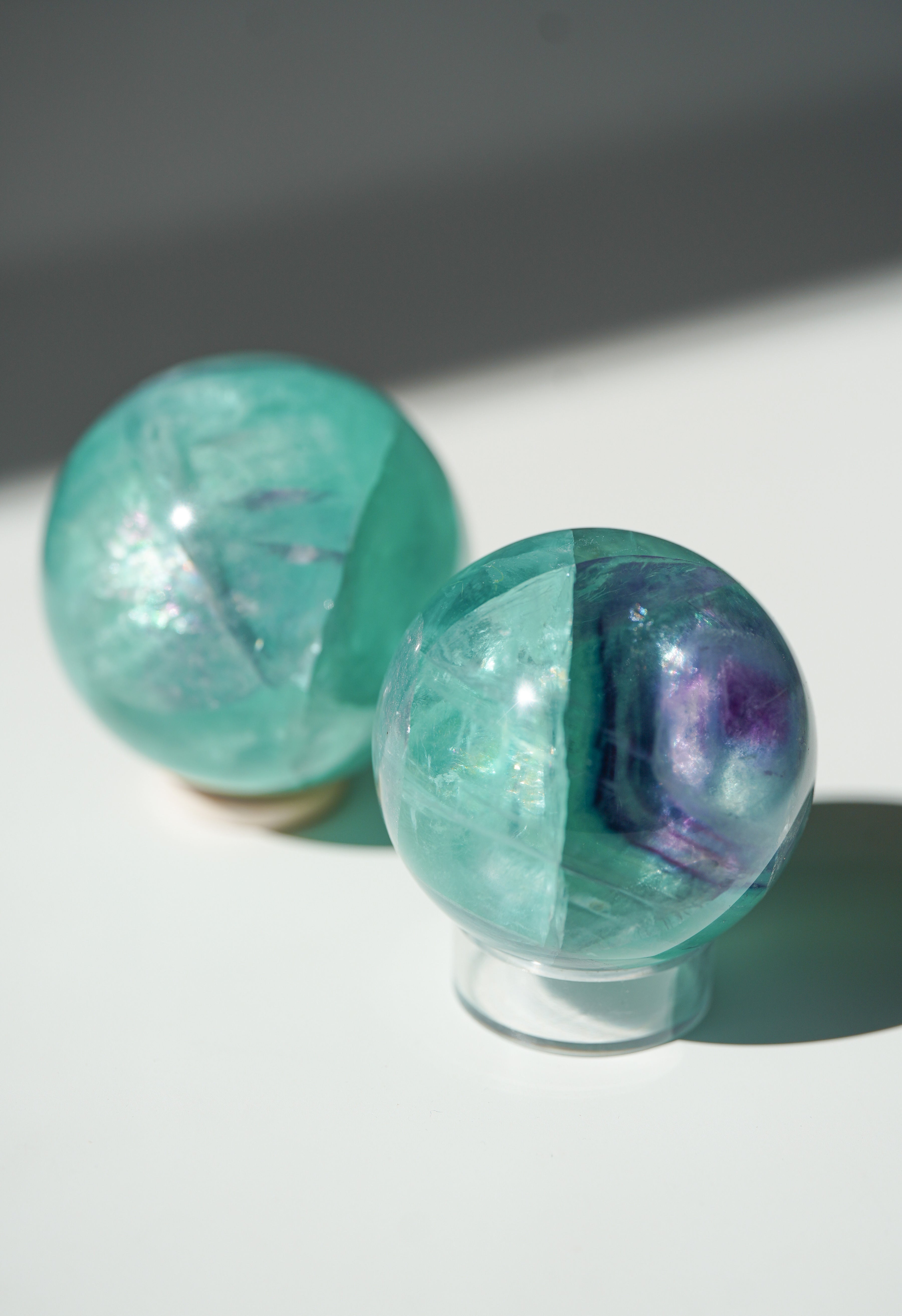 Esfera de Fluorita Arcoíris
