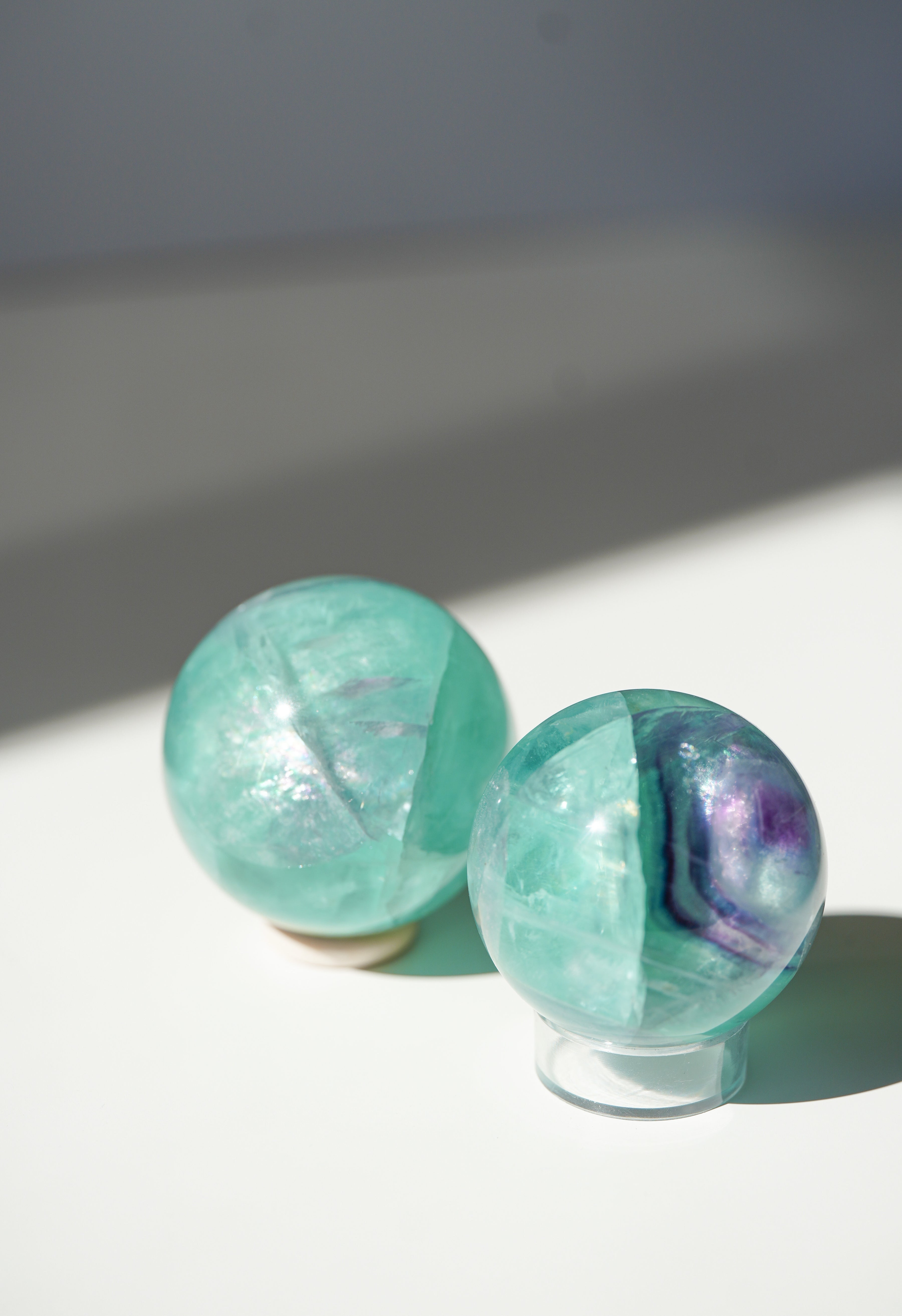 Esfera de Fluorita Arcoíris