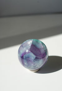 Esfera de Fluorita Arcoíris - pieza única