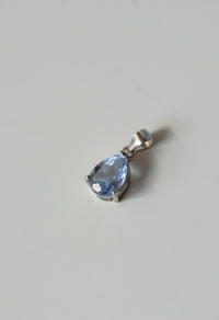 Abalorio de Fluorita Azul en plata 925