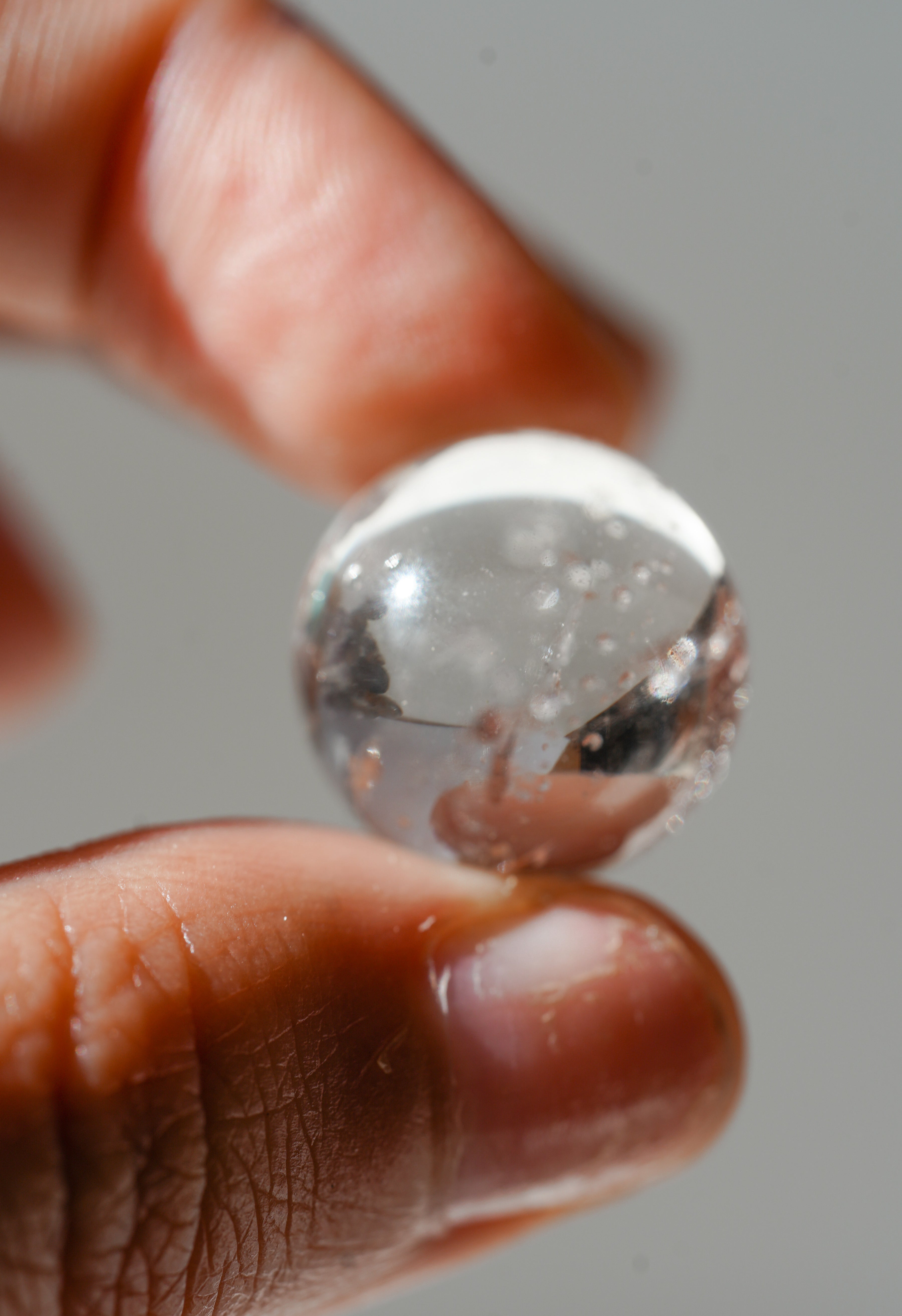Esfera Enhydro con múltiples burbujas de agua - pieza colección
