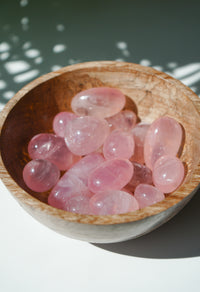Huevito de Cuarzo Rosa Calidad AA