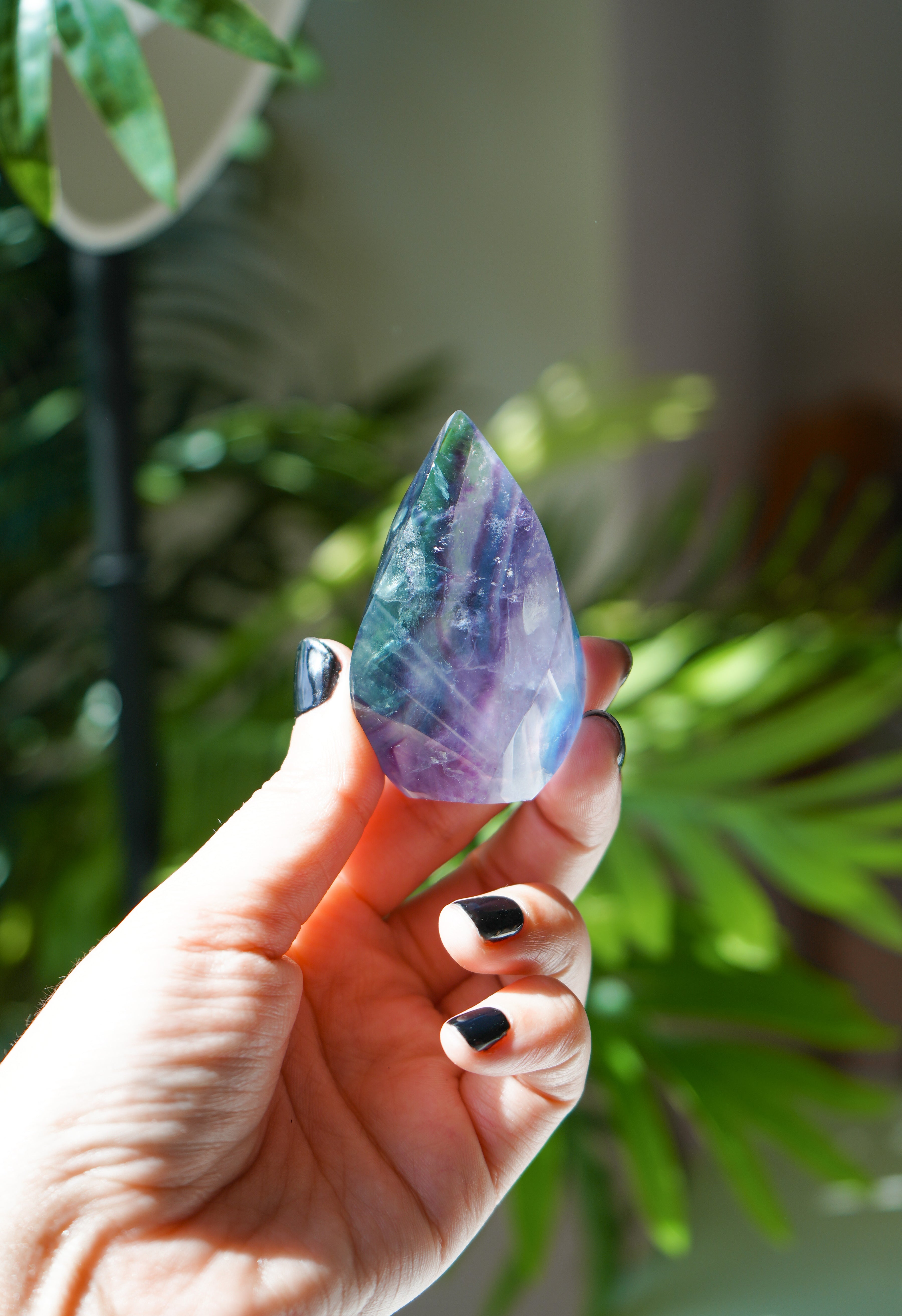 Llama de Fluorita Aleatoria