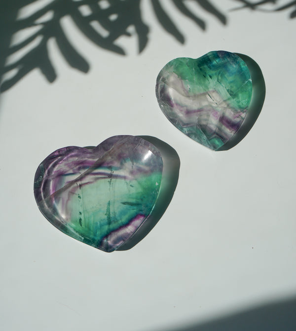 Bol Corazón de Fluorita
