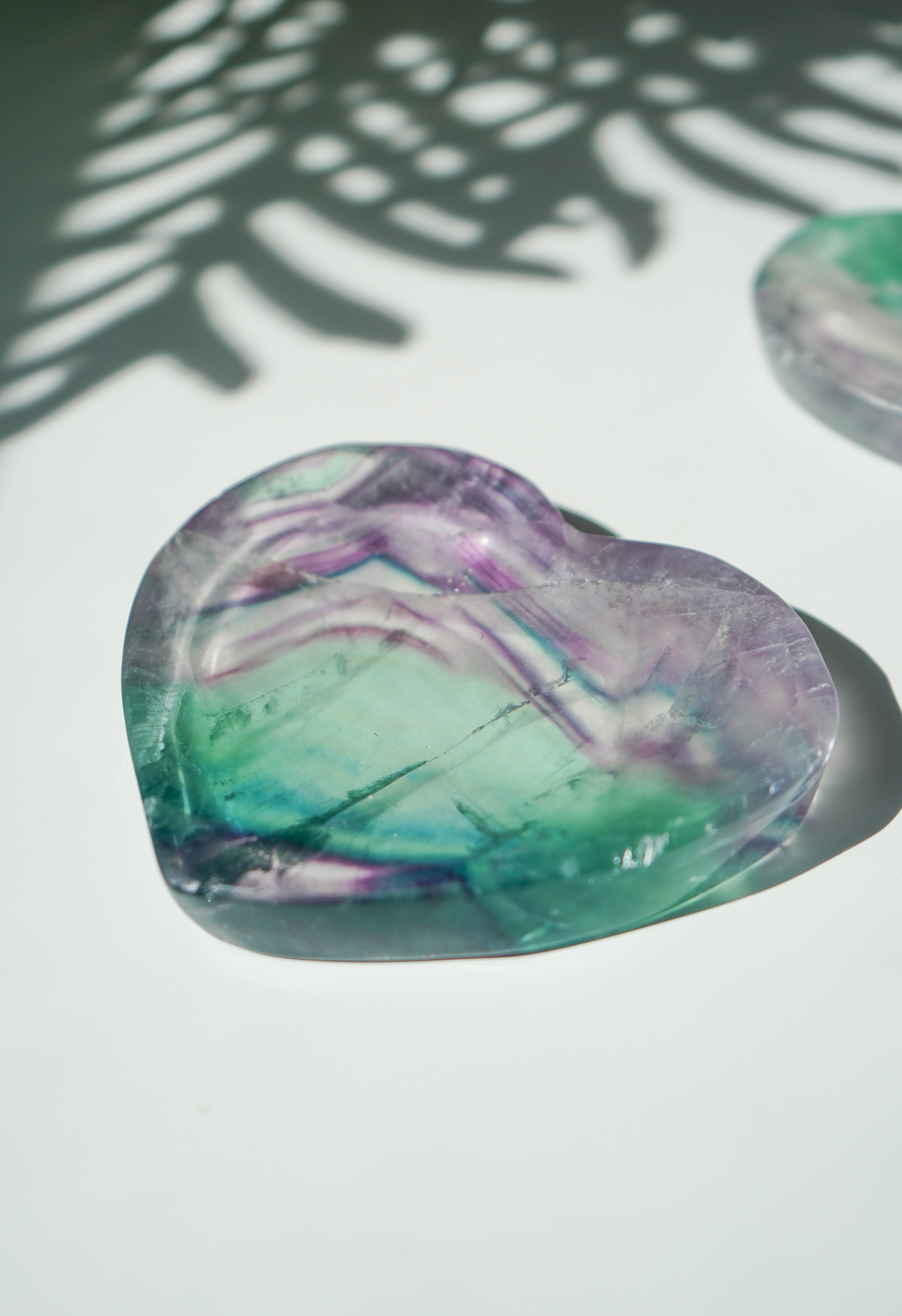 Bol Corazón de Fluorita
