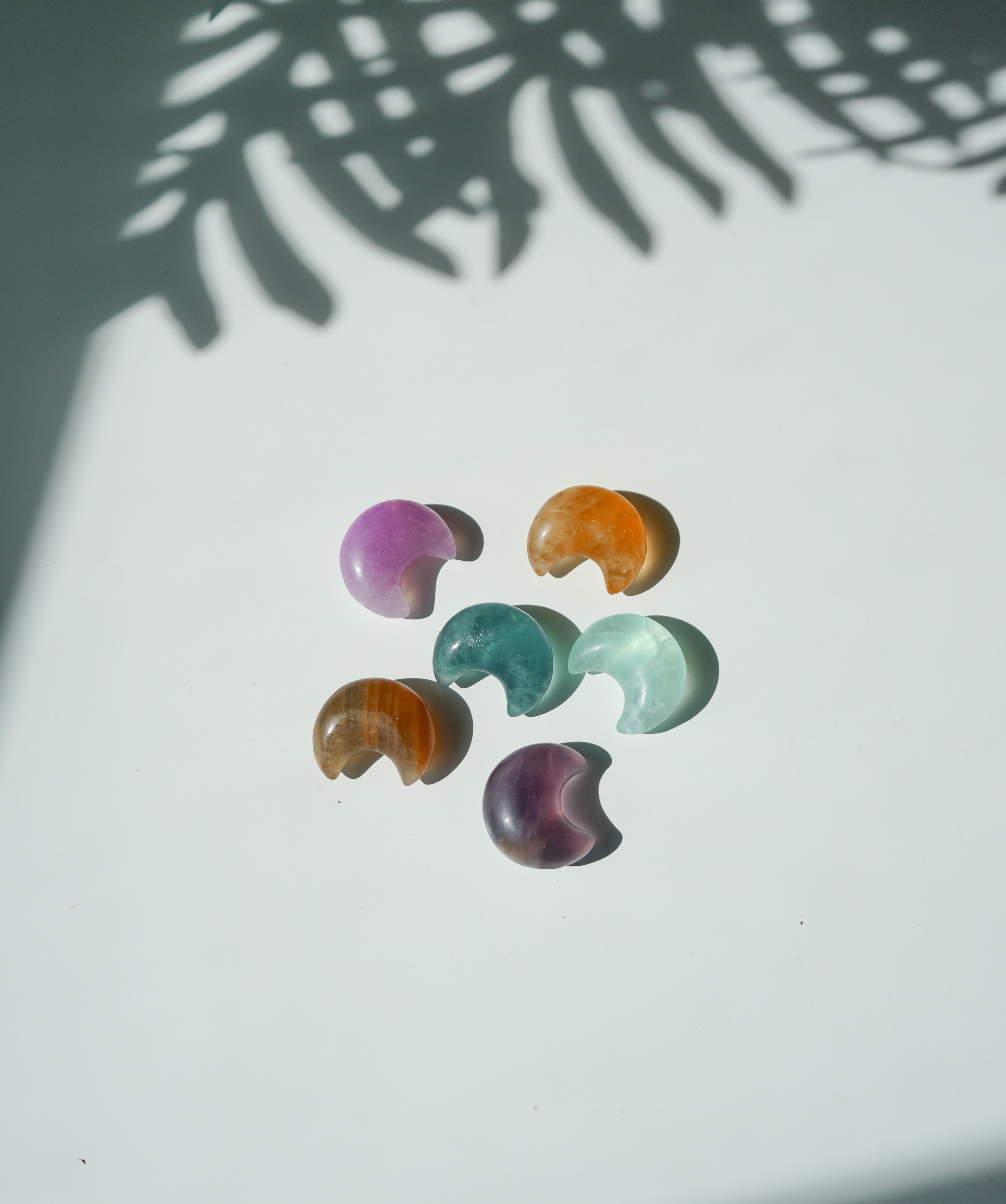 Luna de Fluorita Aleatoria
