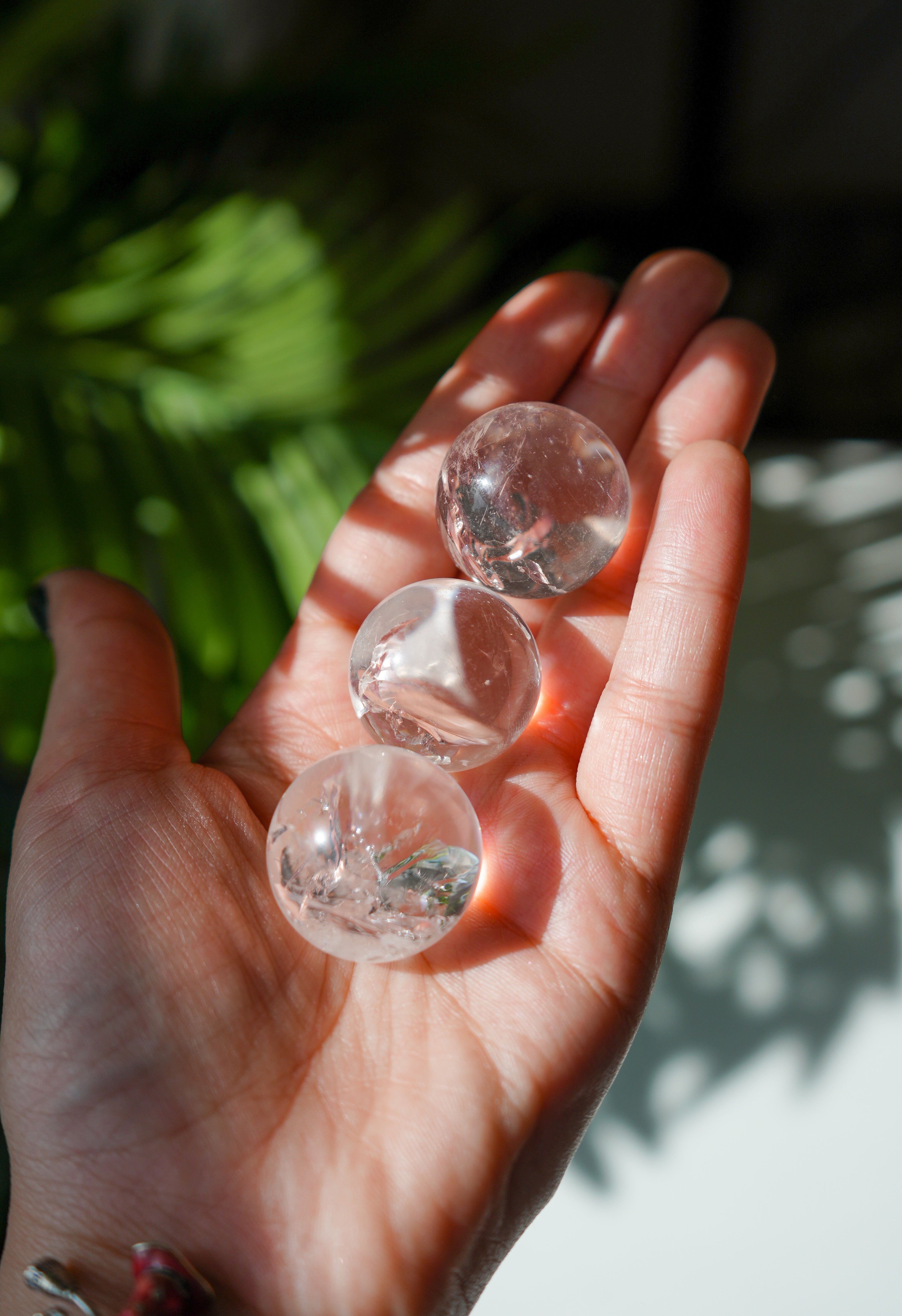 Esfera de Cuarzo Cristal Calidad Extra