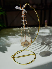 Soporte Colgante para Esferas Dorado