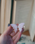 Mariposas para el pelo con minerales