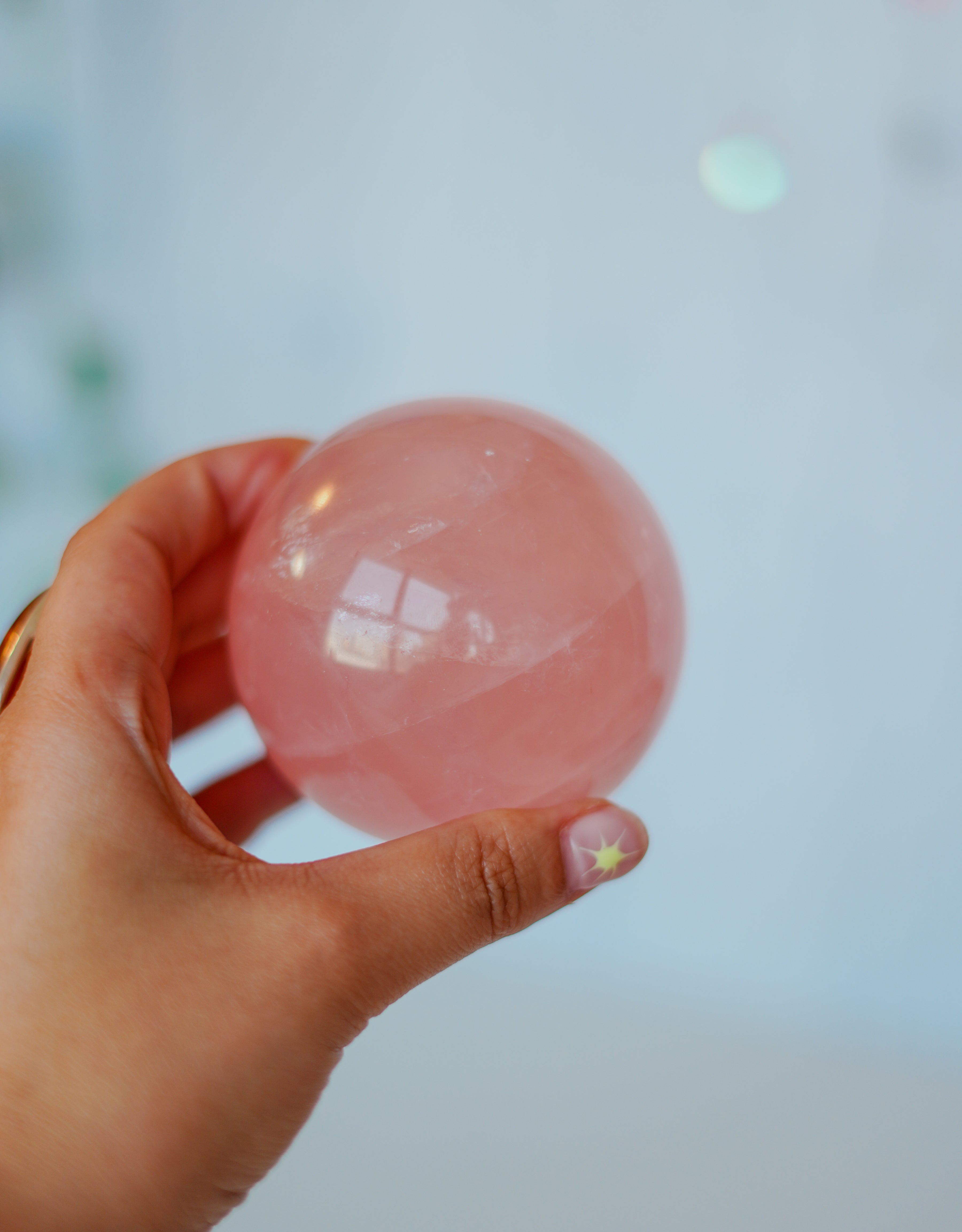 Esfera Cuarzo Rosa