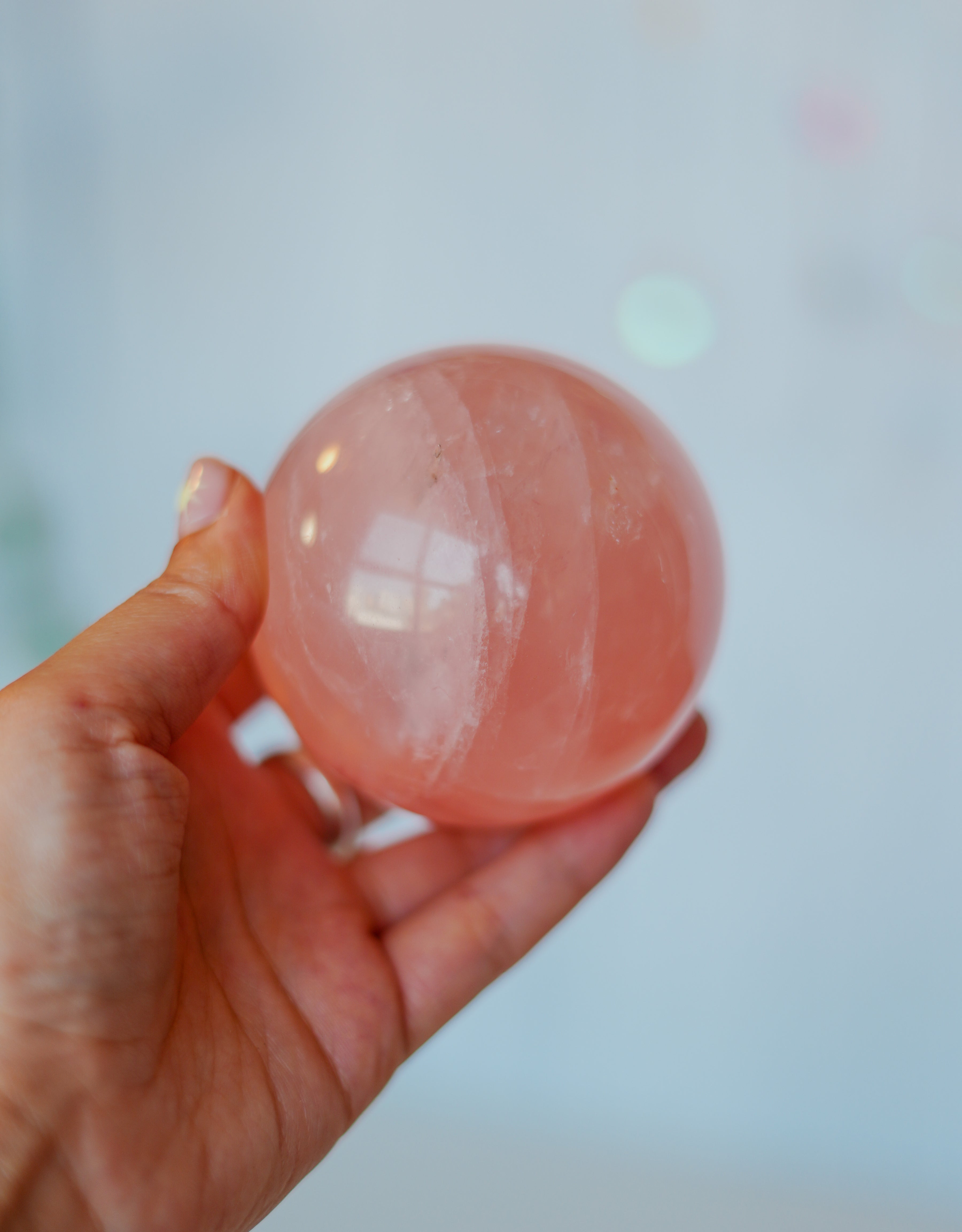 Esfera Cuarzo Rosa