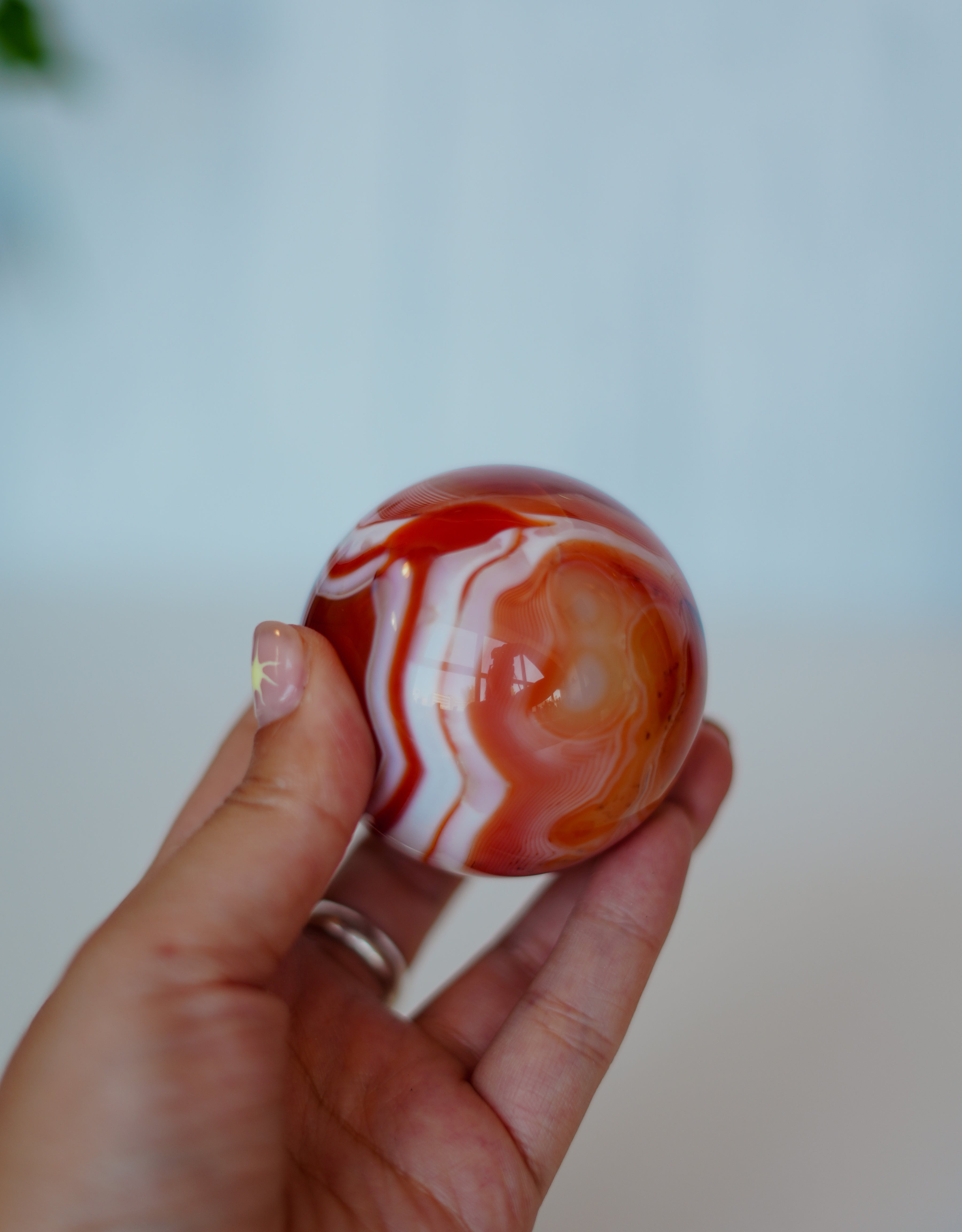 Esfera de carneola