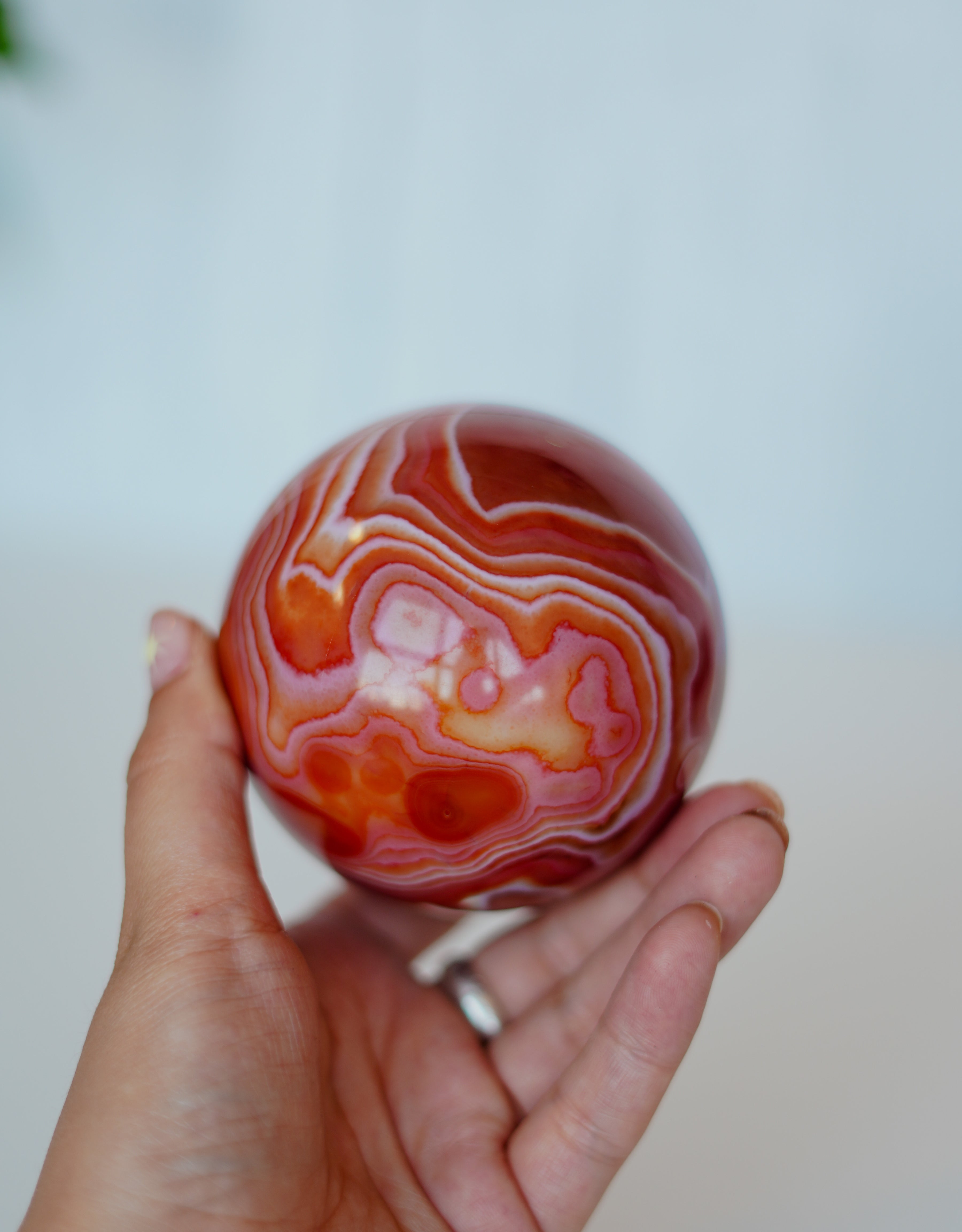 Esfera de carneola